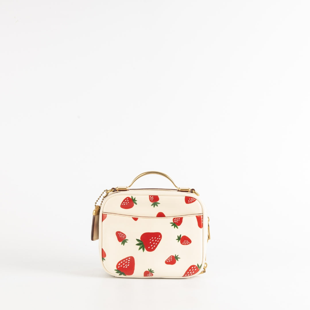 Coach Strawberry Print Crossbody Bag