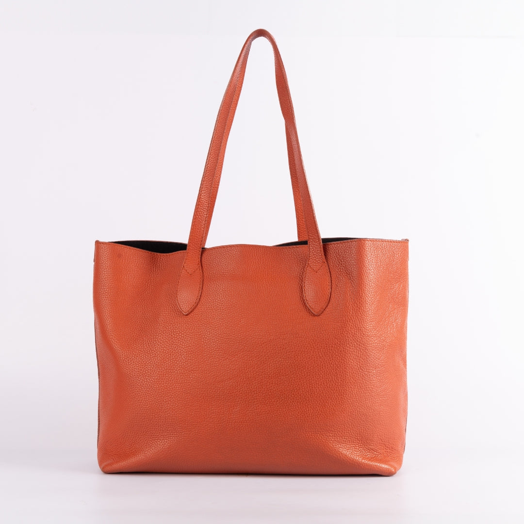 Burberry Remington Embossed Leather Tote