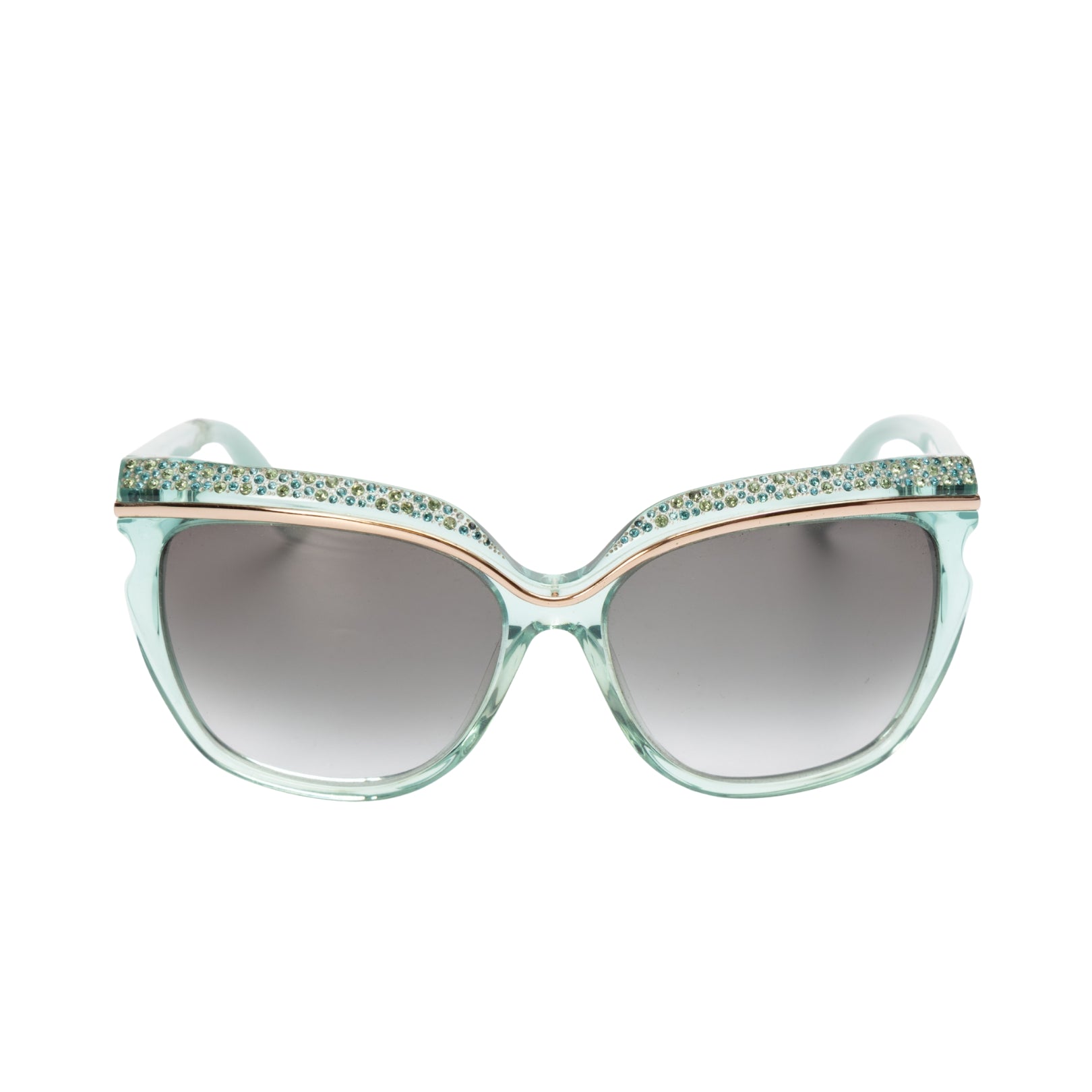 Jimmy Choo Blue Sophia Gradient Sunglasses