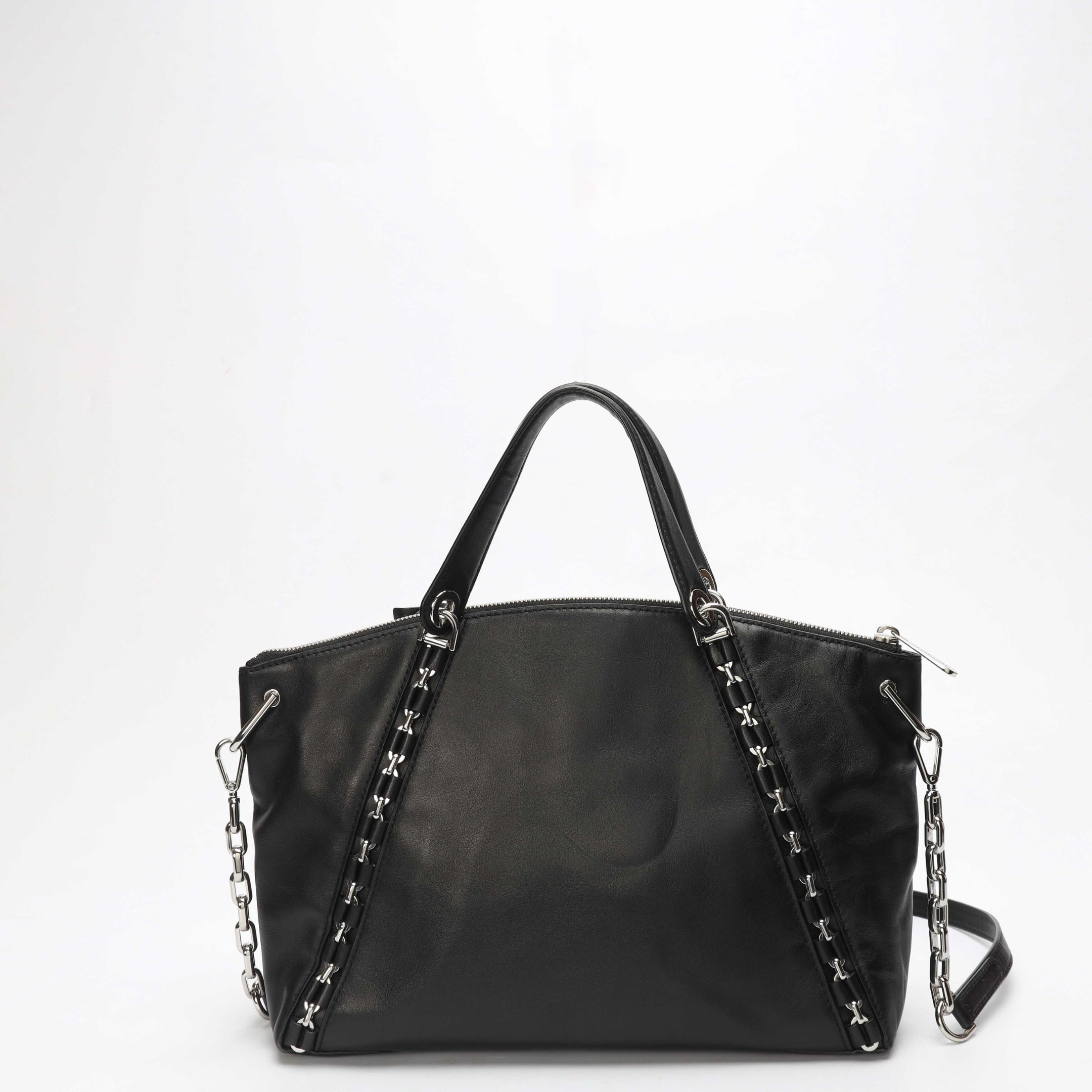 Michael Kors Black Sadie Convertible Satchel