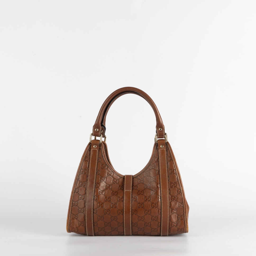 Gucci Guccissima Leather Bardot Joy Hobo Bag