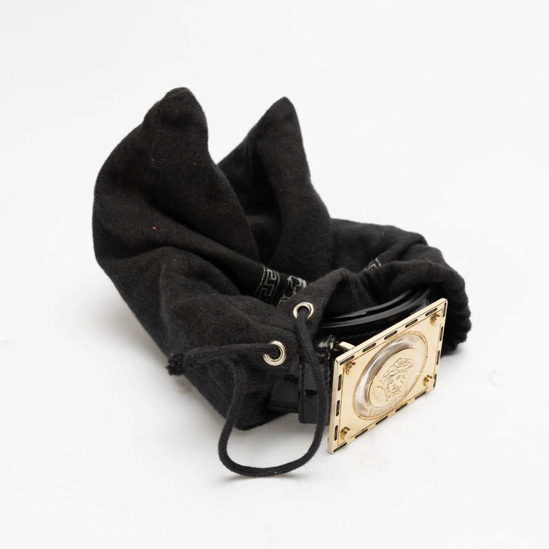 Versace La Medusa Leather Belt