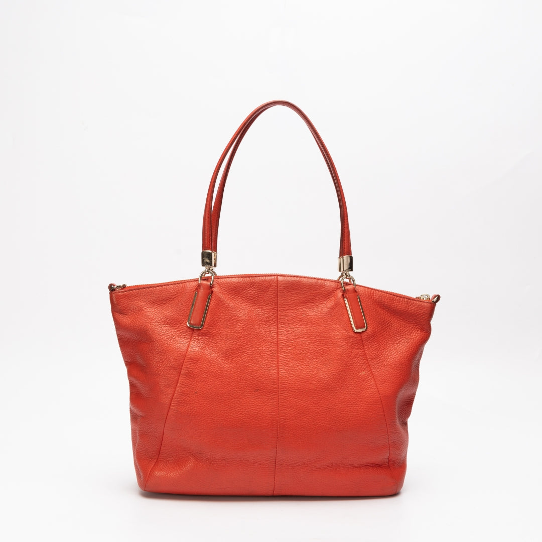 Coach Madison Kelsey Pebble Leather Shoulder Bag