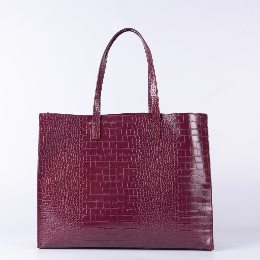 Ted Baker Allicon Mock Croc Icon Tote Bag