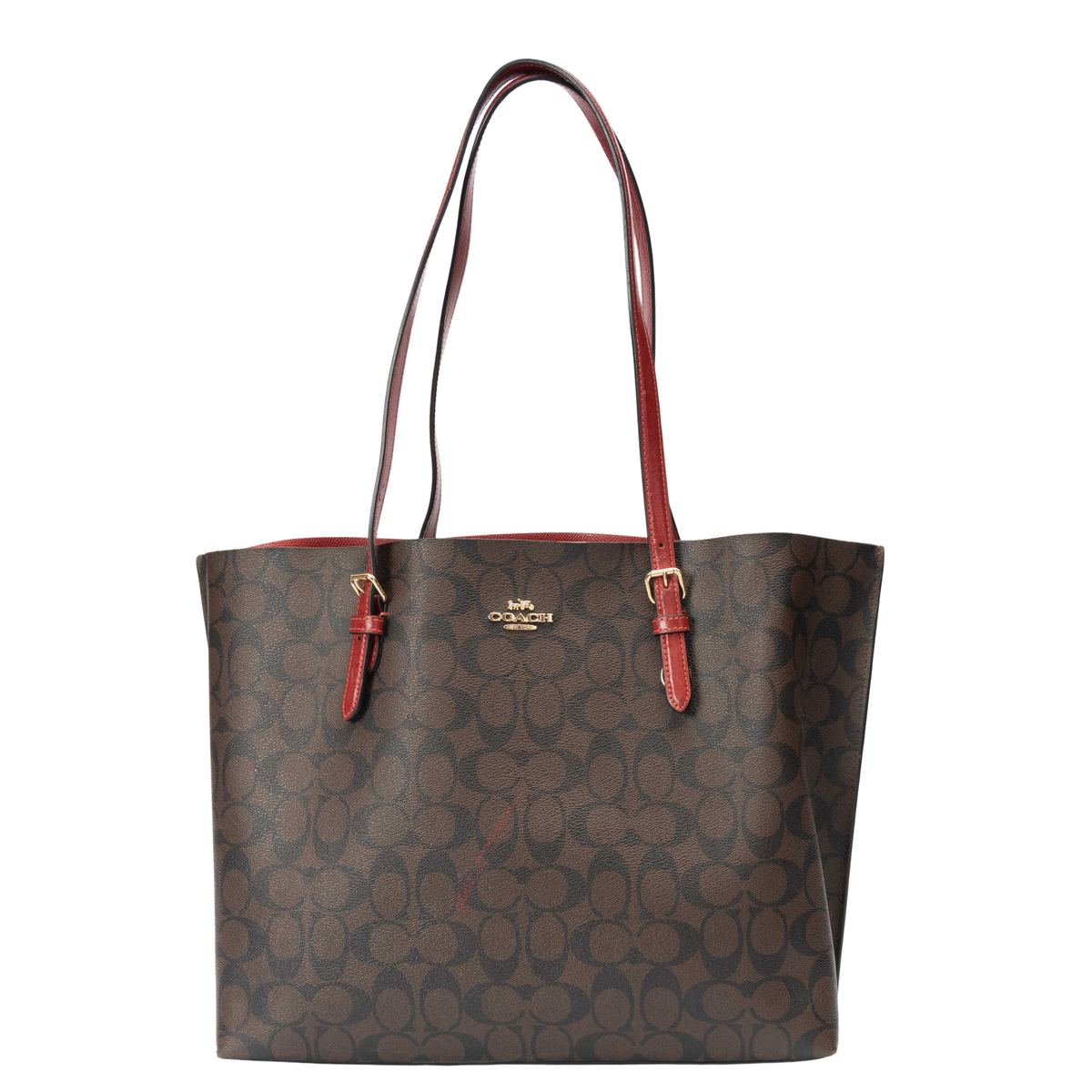 Coach Signature Logo Mollie Tote