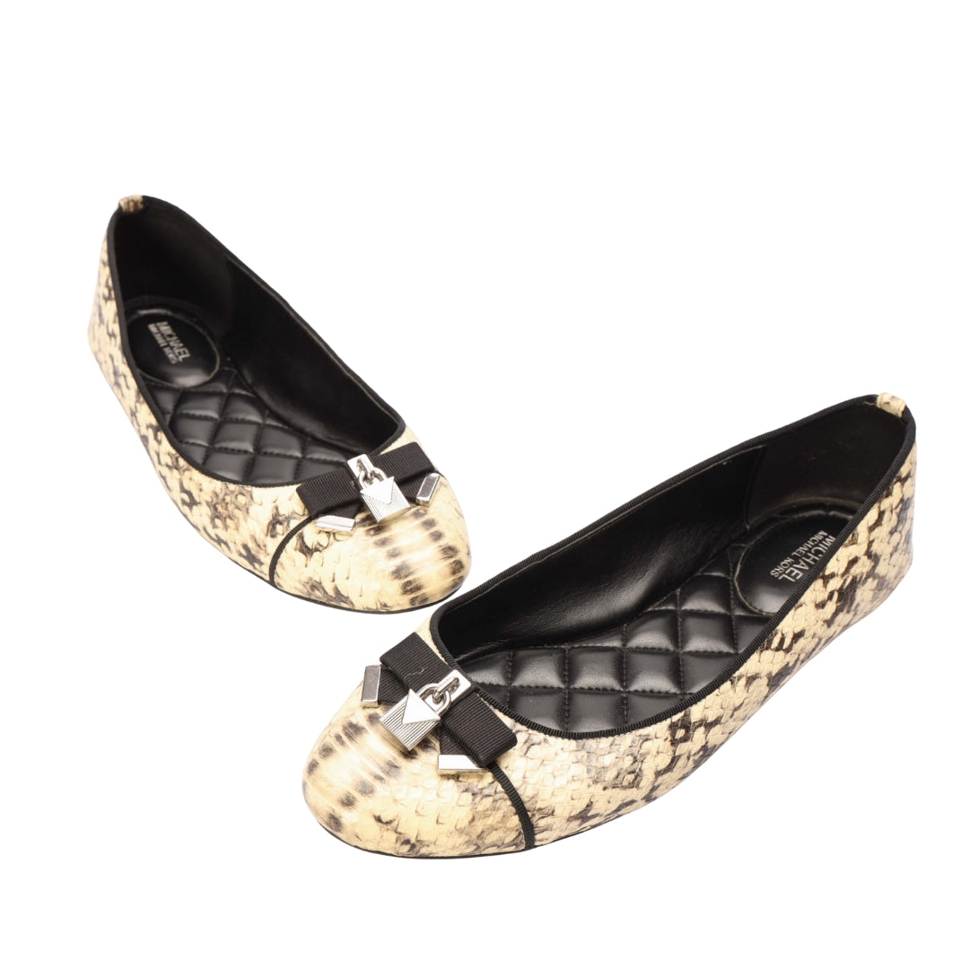 Michael Kors Sami Embellished Scuba Leather Trainer