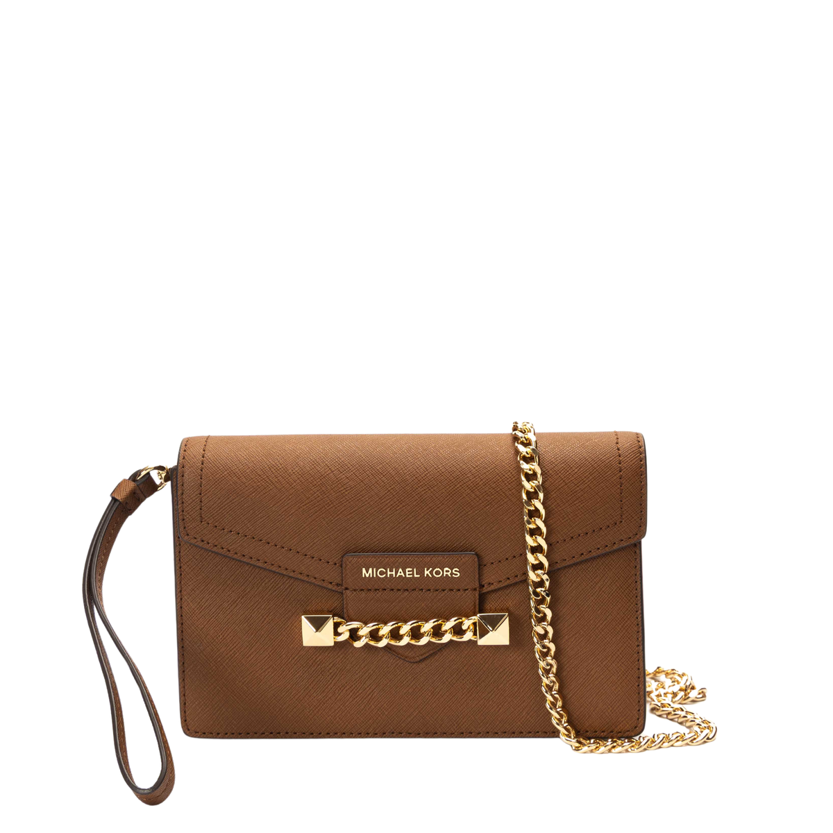 Michael Kors Karla Wristlet Chain Crossbody Bag