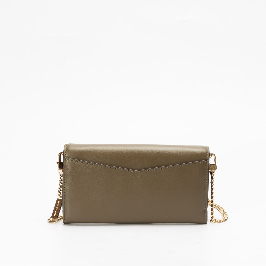 Michael Kors Olive Convertible Chain Wallet