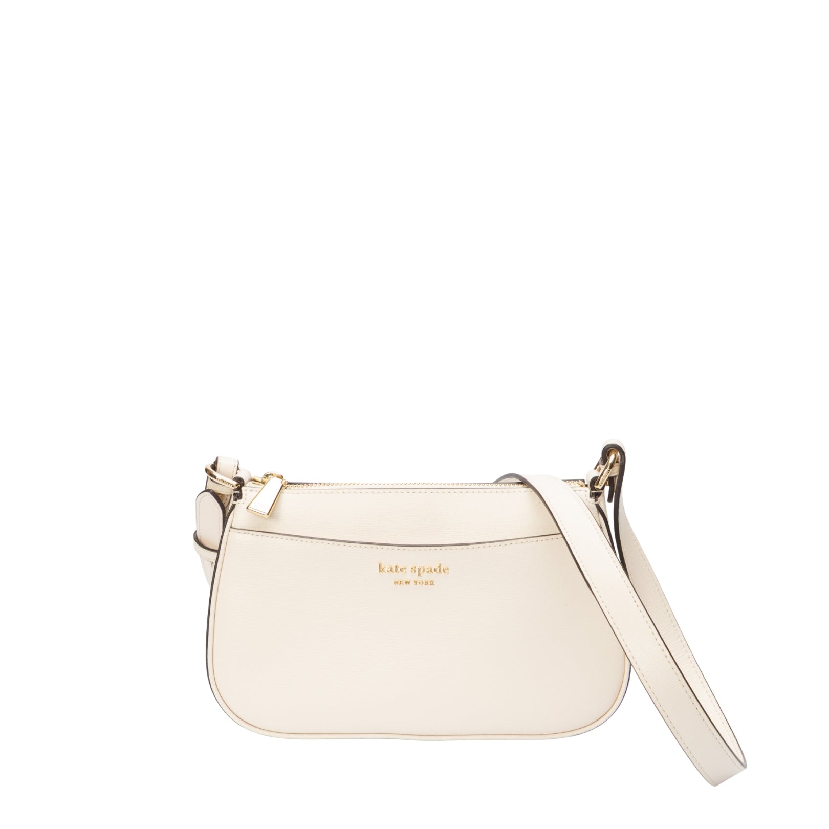 Kate Spade White Bleecker Small Crossbody Bag