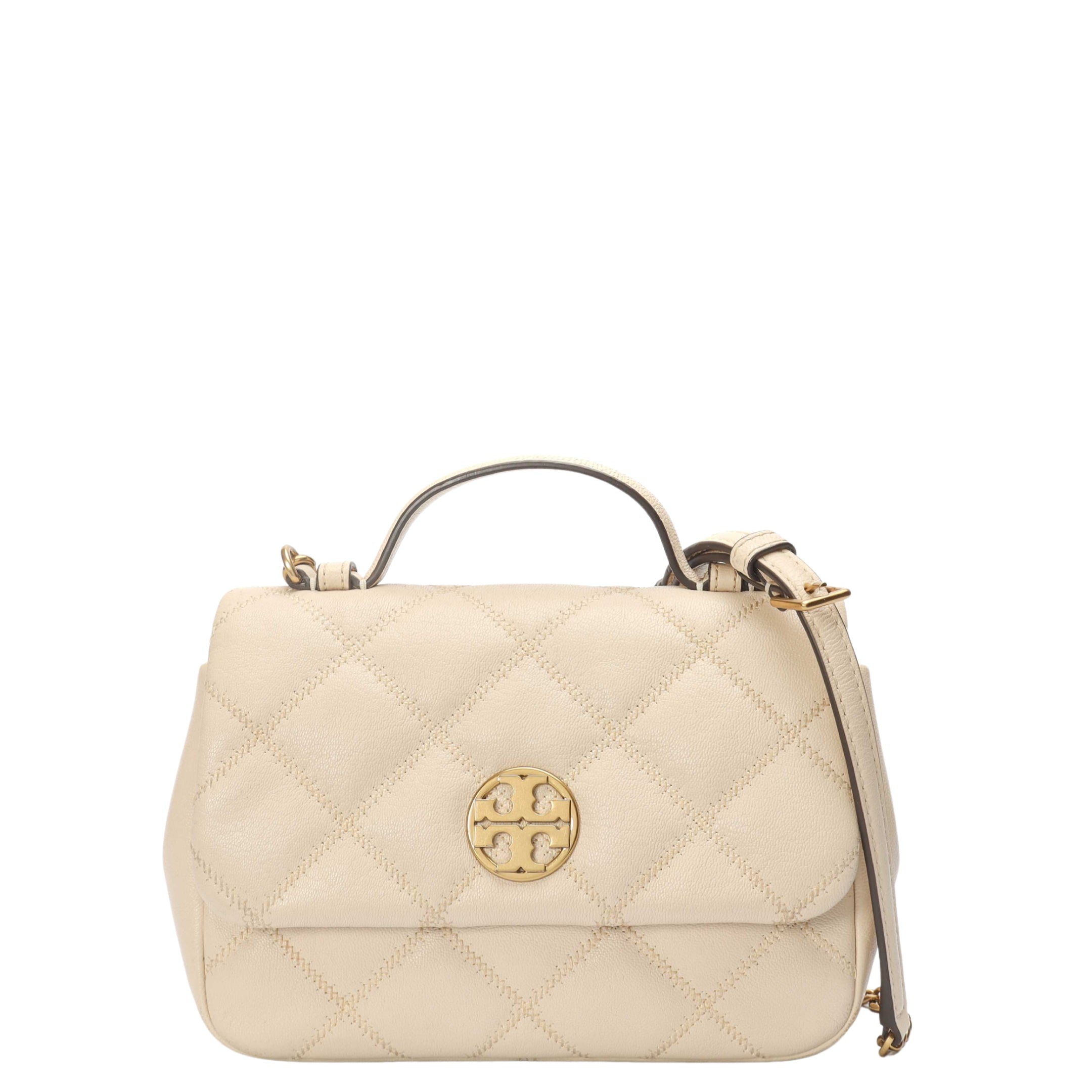Tory Burch Willa Quilted Top Handle Bag