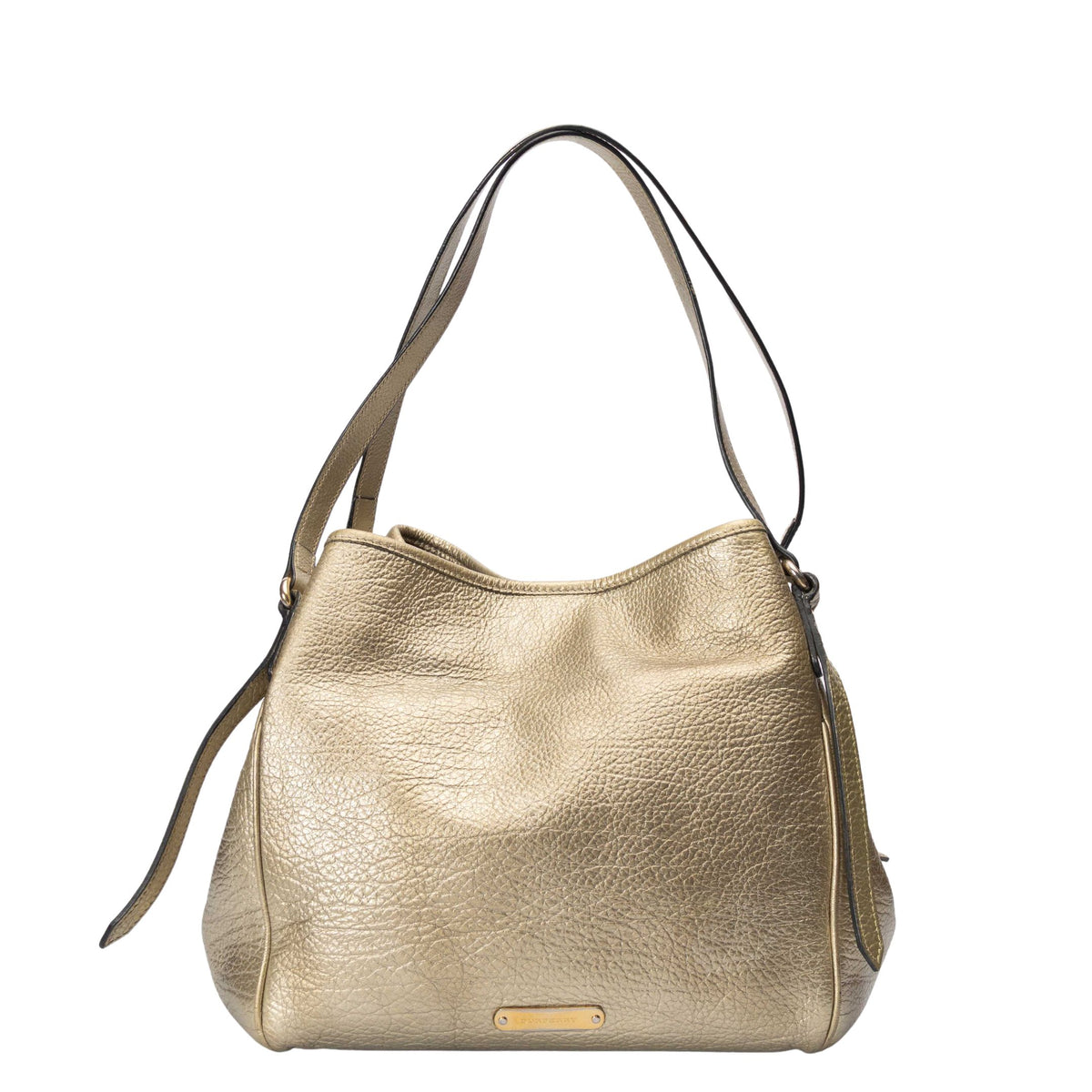 Burberry Canterbury Metallic Grained Tote