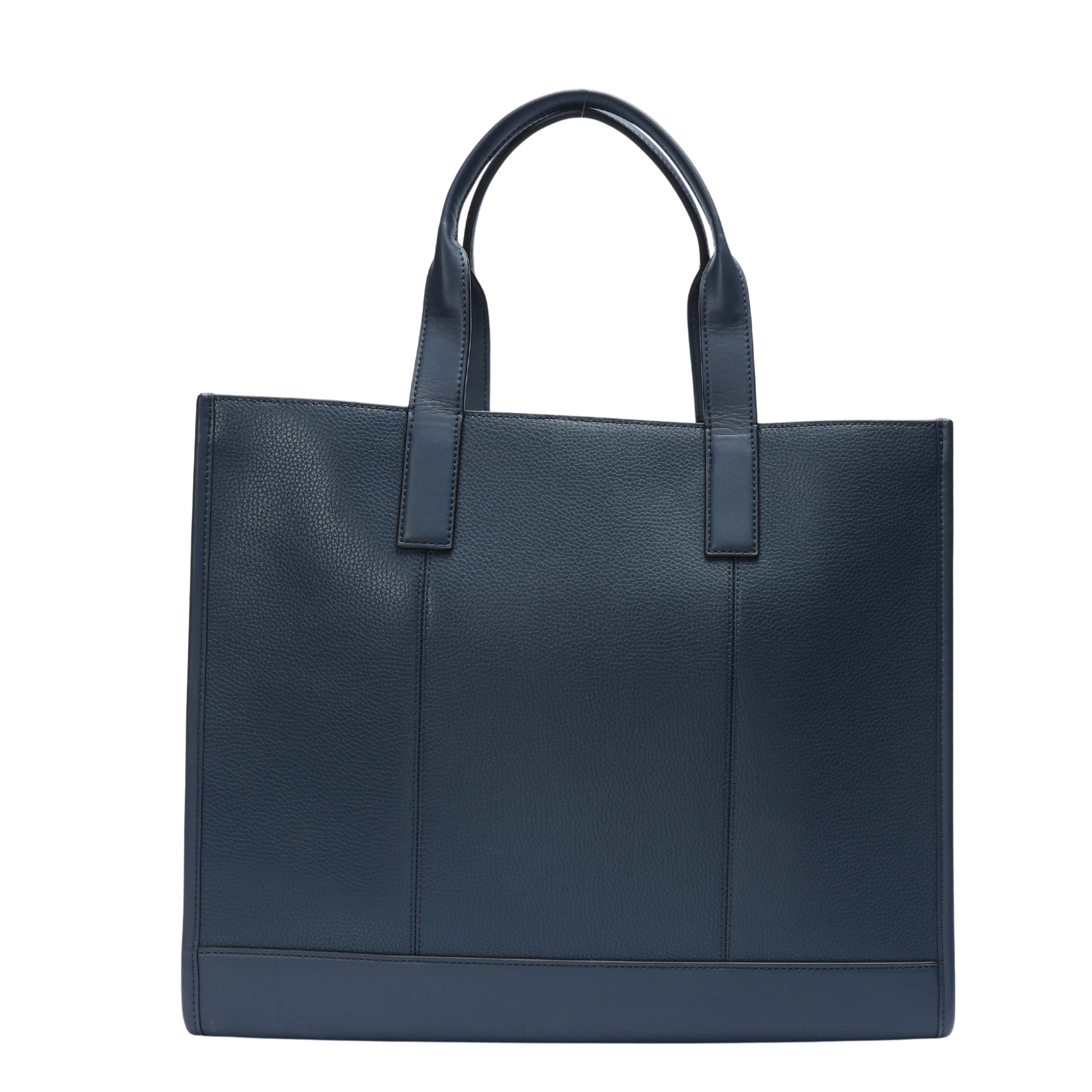 Michael Kors Cooper Logo Embossed Navy Tote