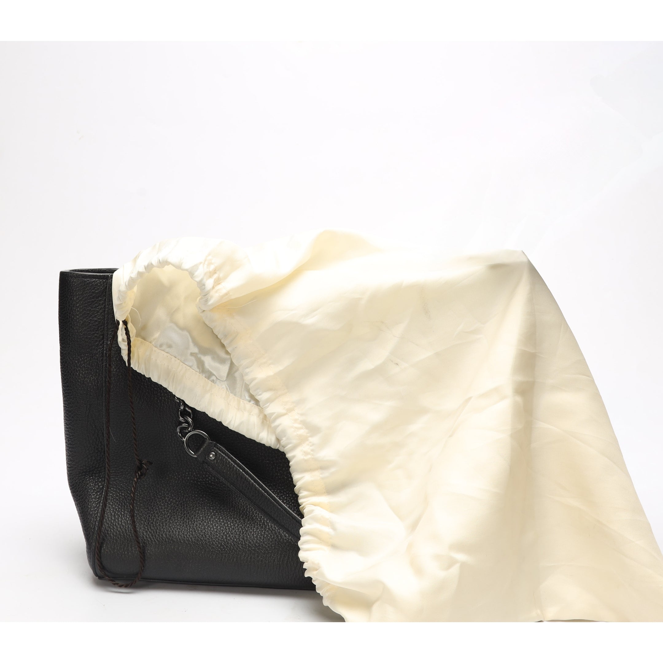 Coach Black Chain Marlie Tote