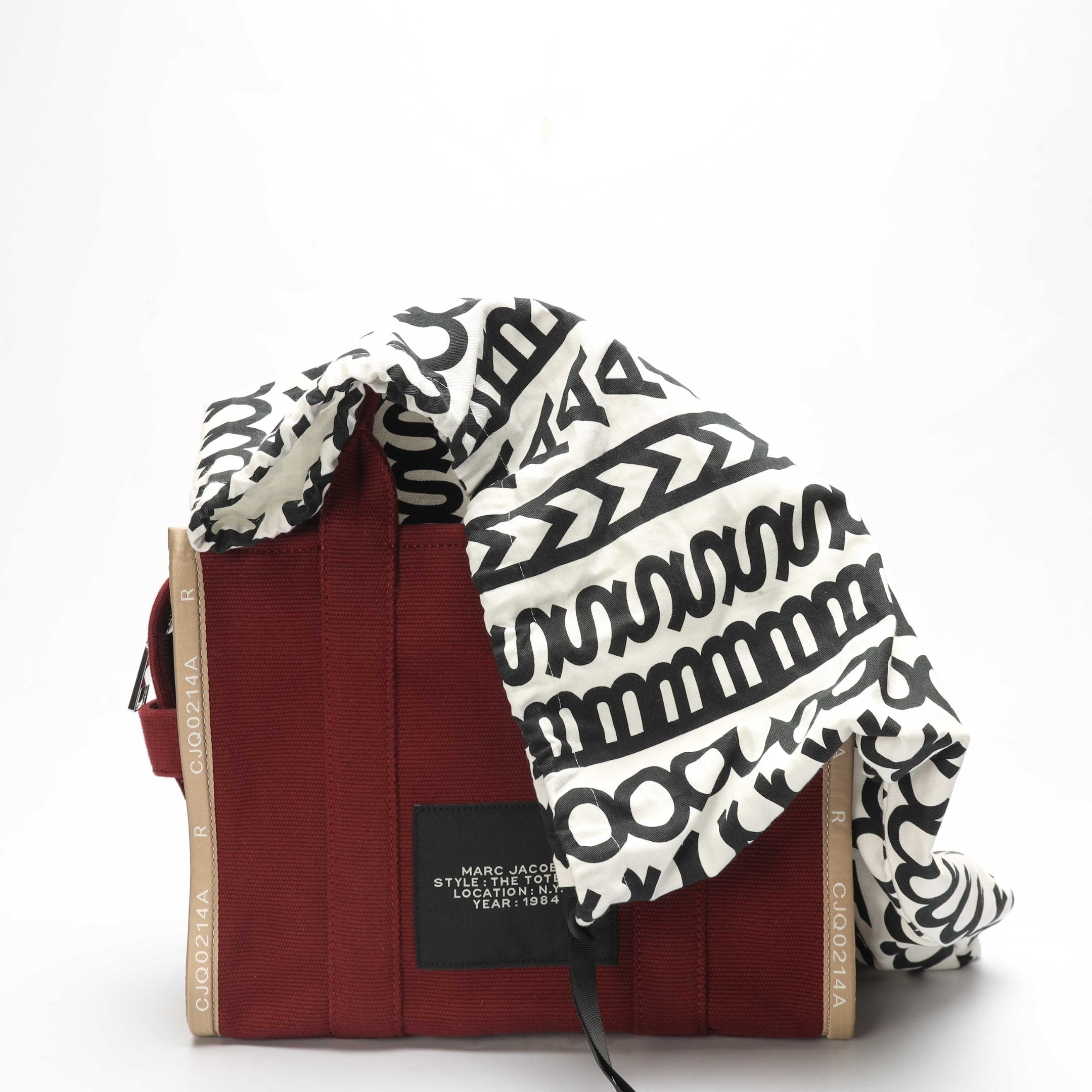 Marc Jacobs The Jacquared Maroon Tote