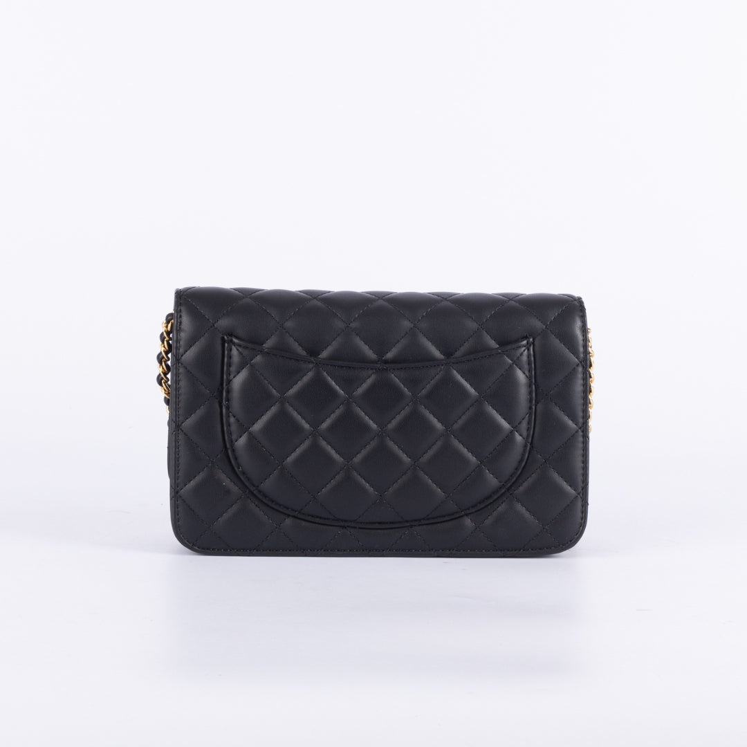 Charles & Keith Flip-lock Quilted Crossbody Bag