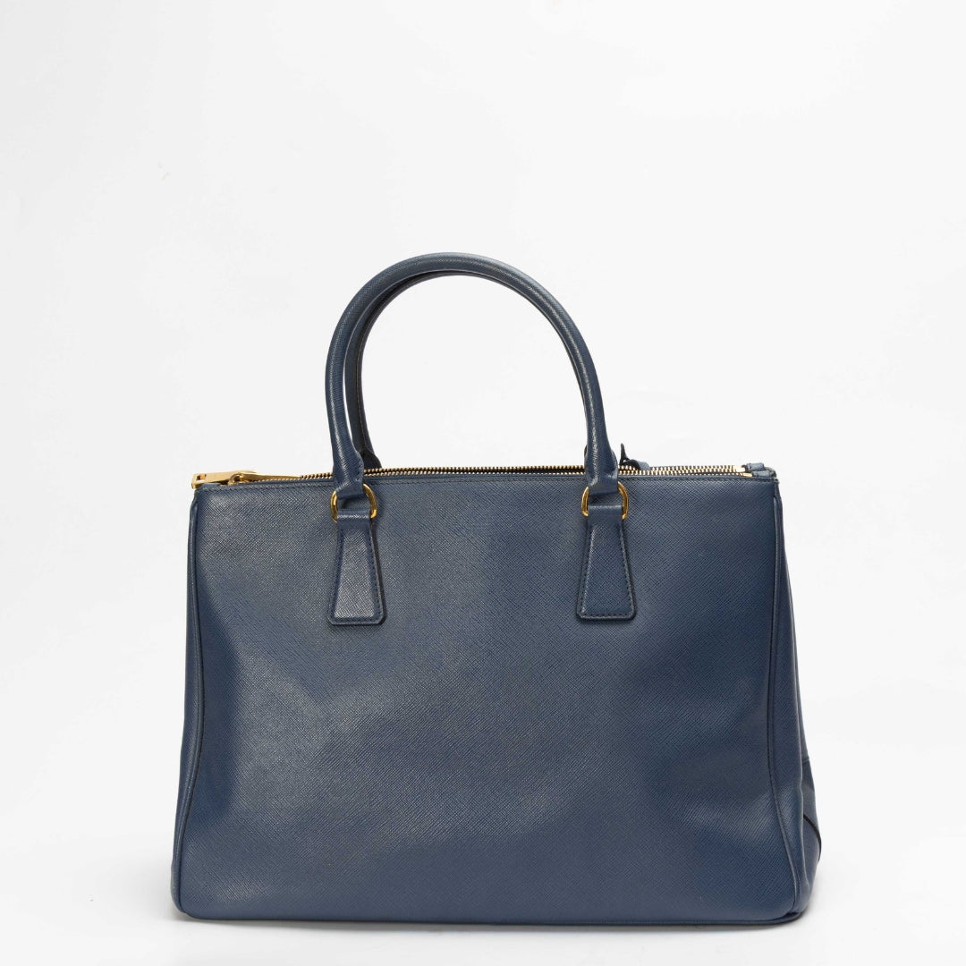 Prada Navy Blue Medium Galleria Tote