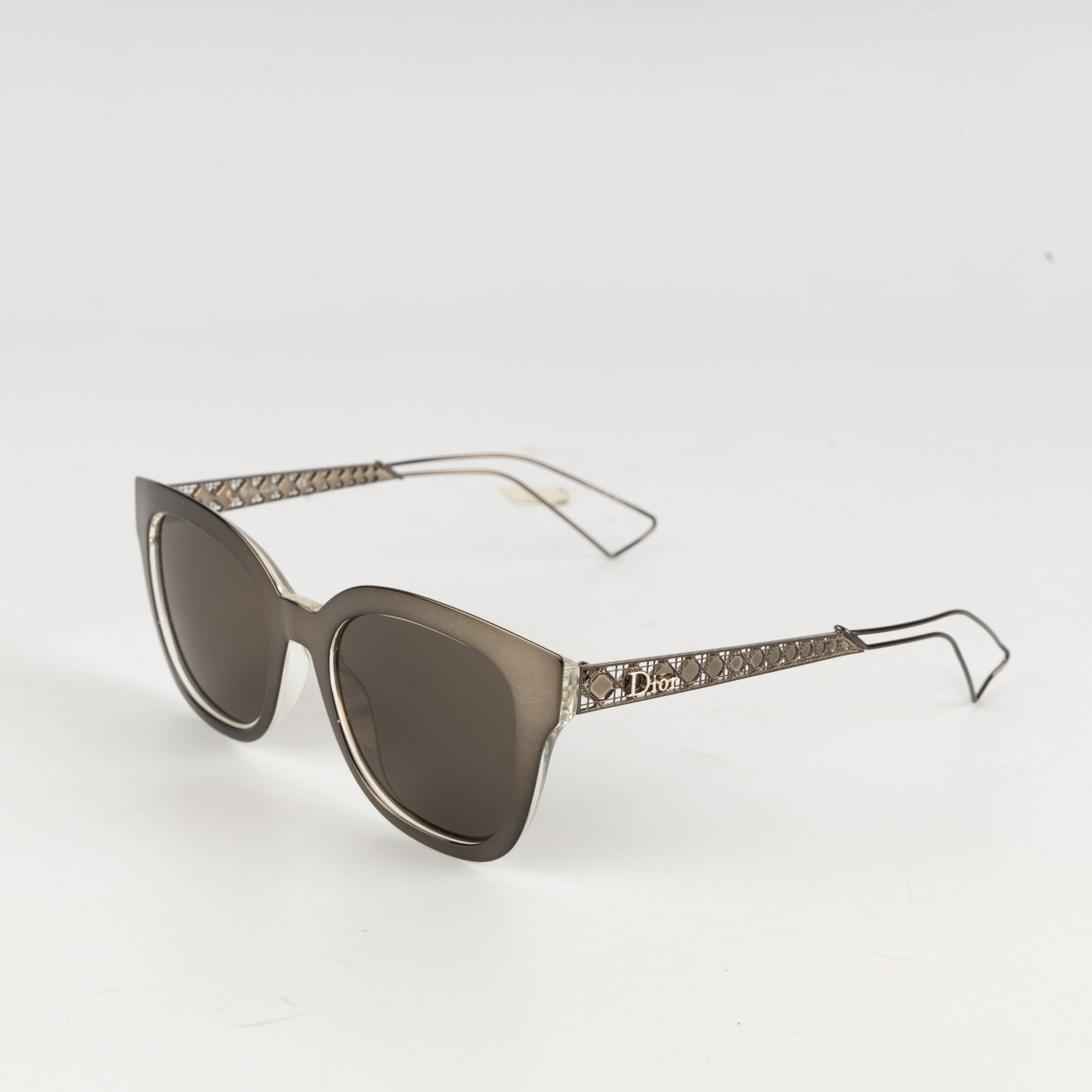 Dior Diorama Silver Metal Mirrored Sunglasses