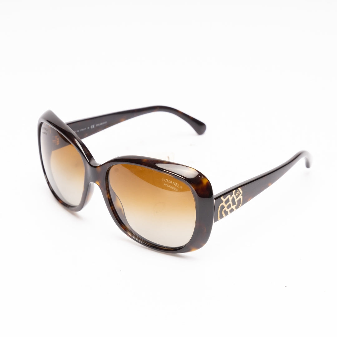 Chanel Tortoise Polarized Sunglasses