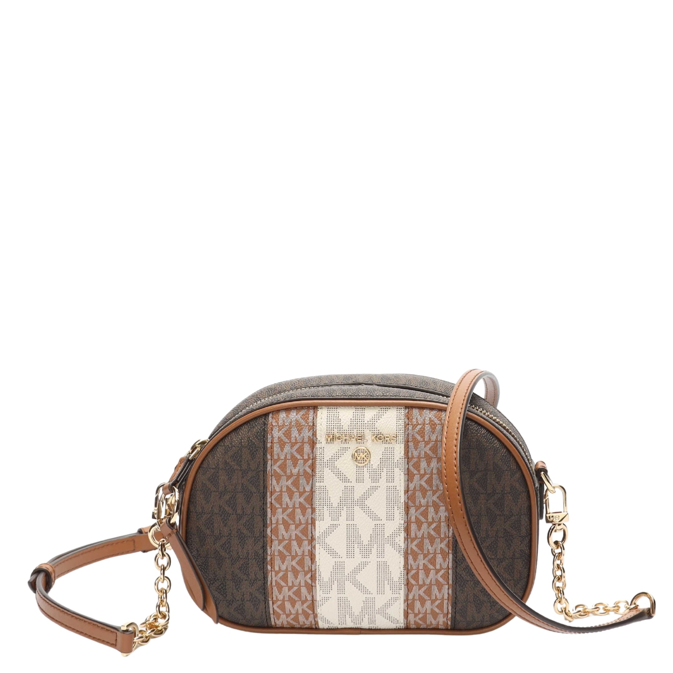 Michael Kors Jet Set Small Color-Block Logo Camera Bag