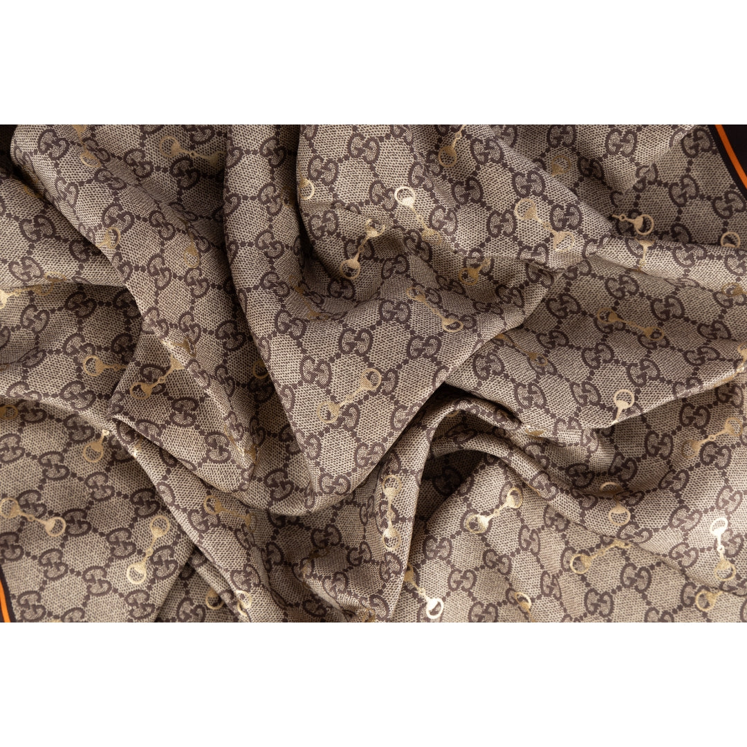 Gucci GG Horsebit Modal Scarf