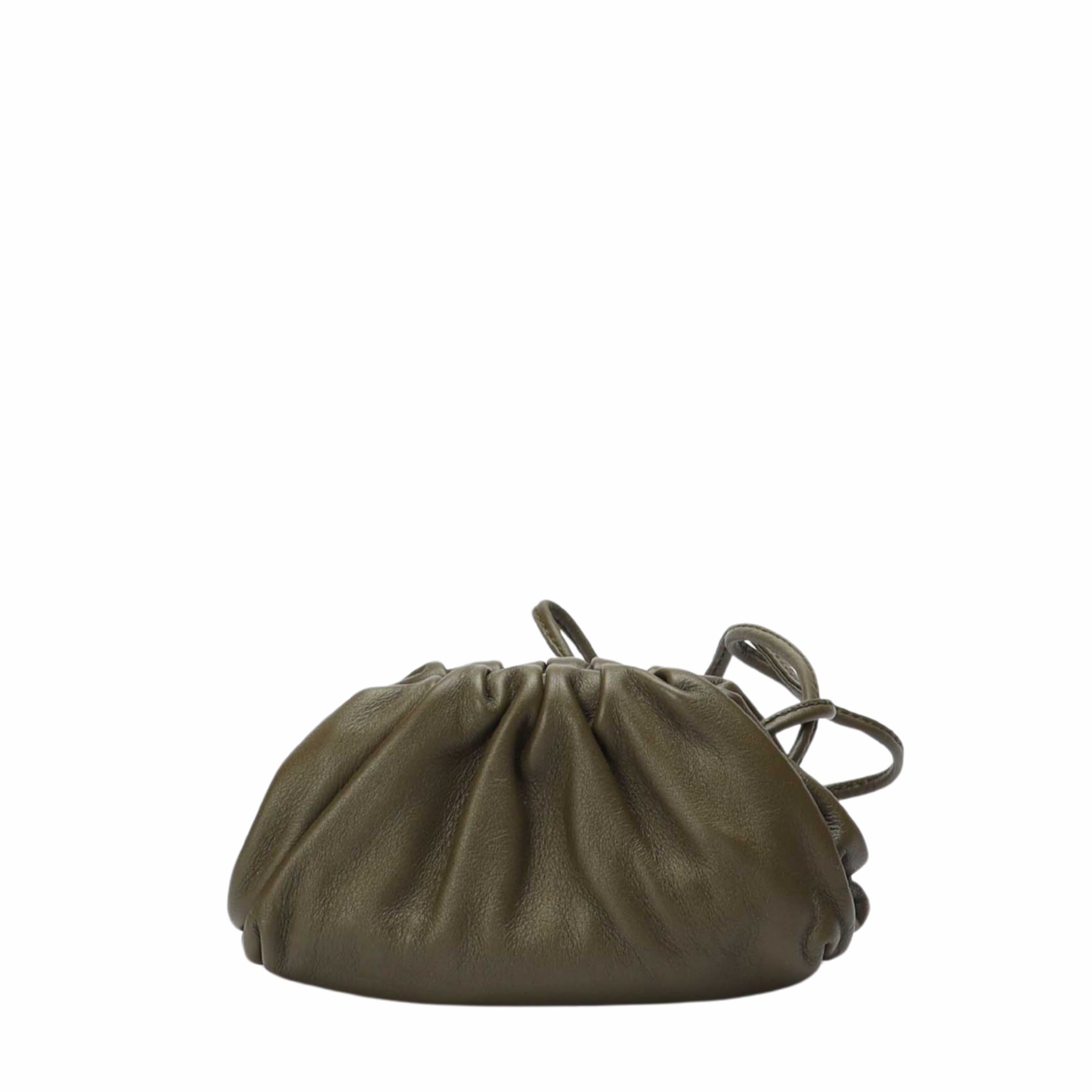 Bottega Veneta Olive Green Mini The Pouch Sling Bag