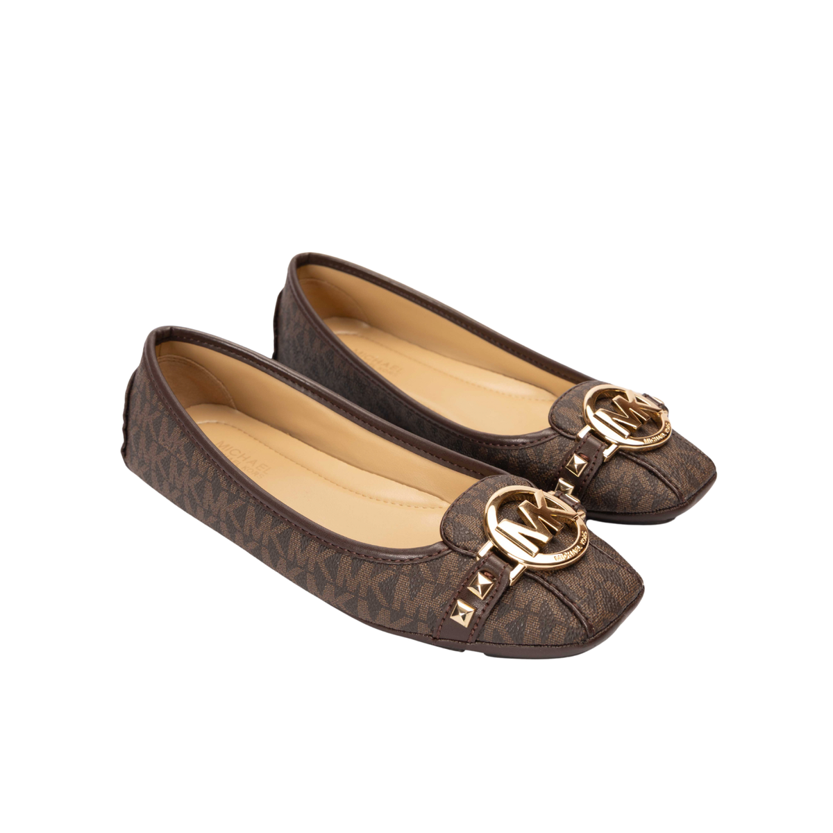 Michael Kors Studded Logo Moccasin