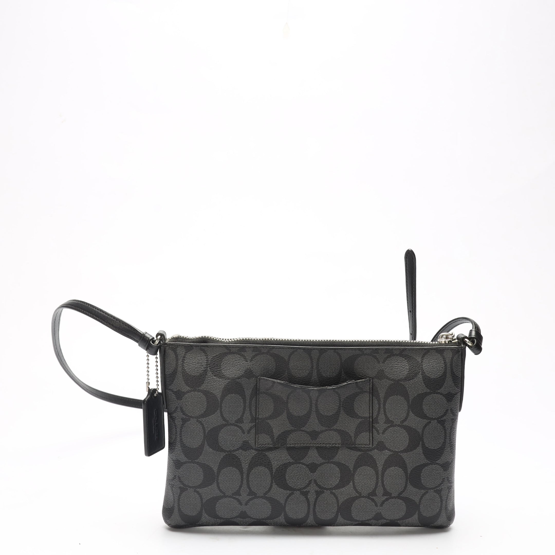 Coach Charcoal Signature Canvas Crossbody Bag