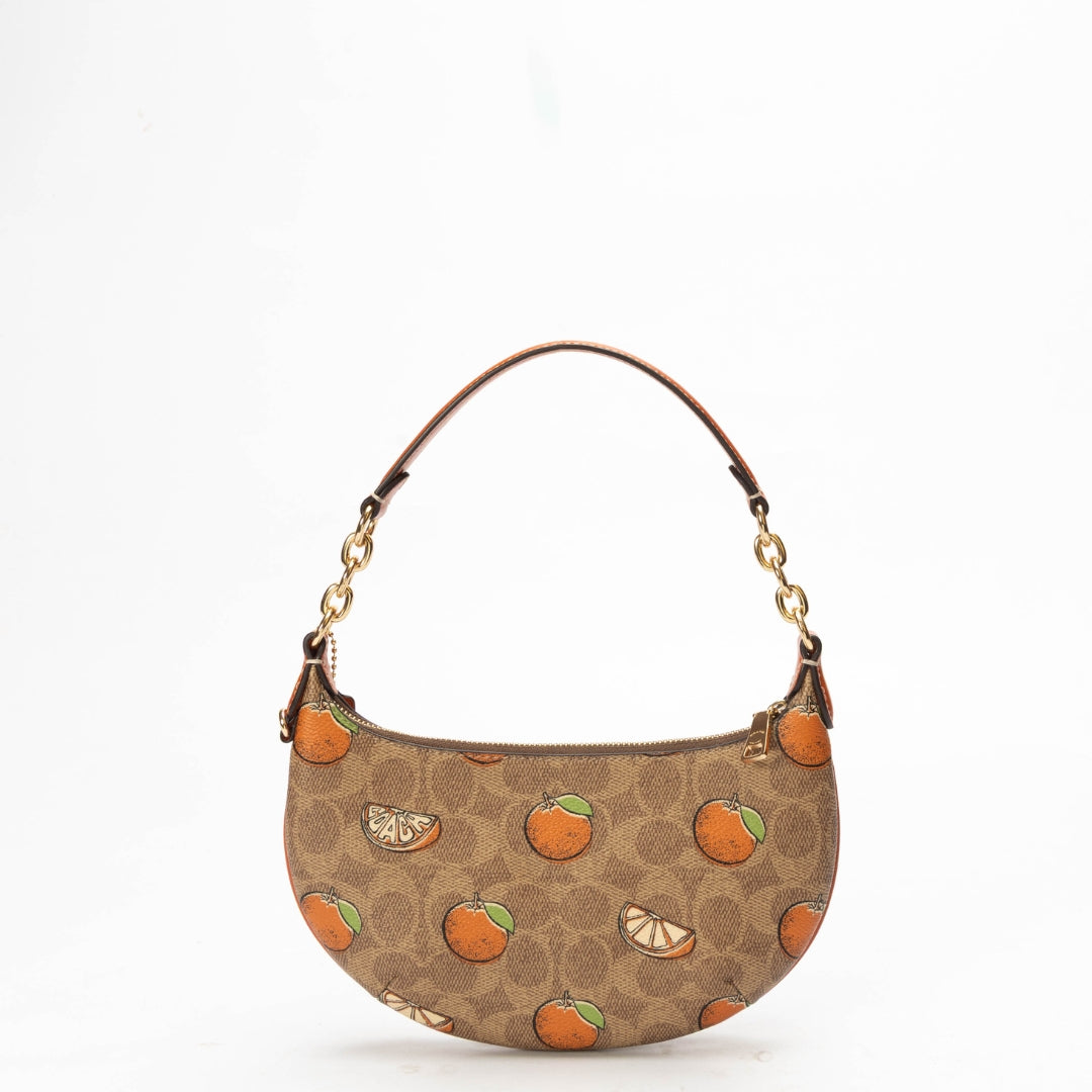 Coach Mini Orange Payton Hobo Bag