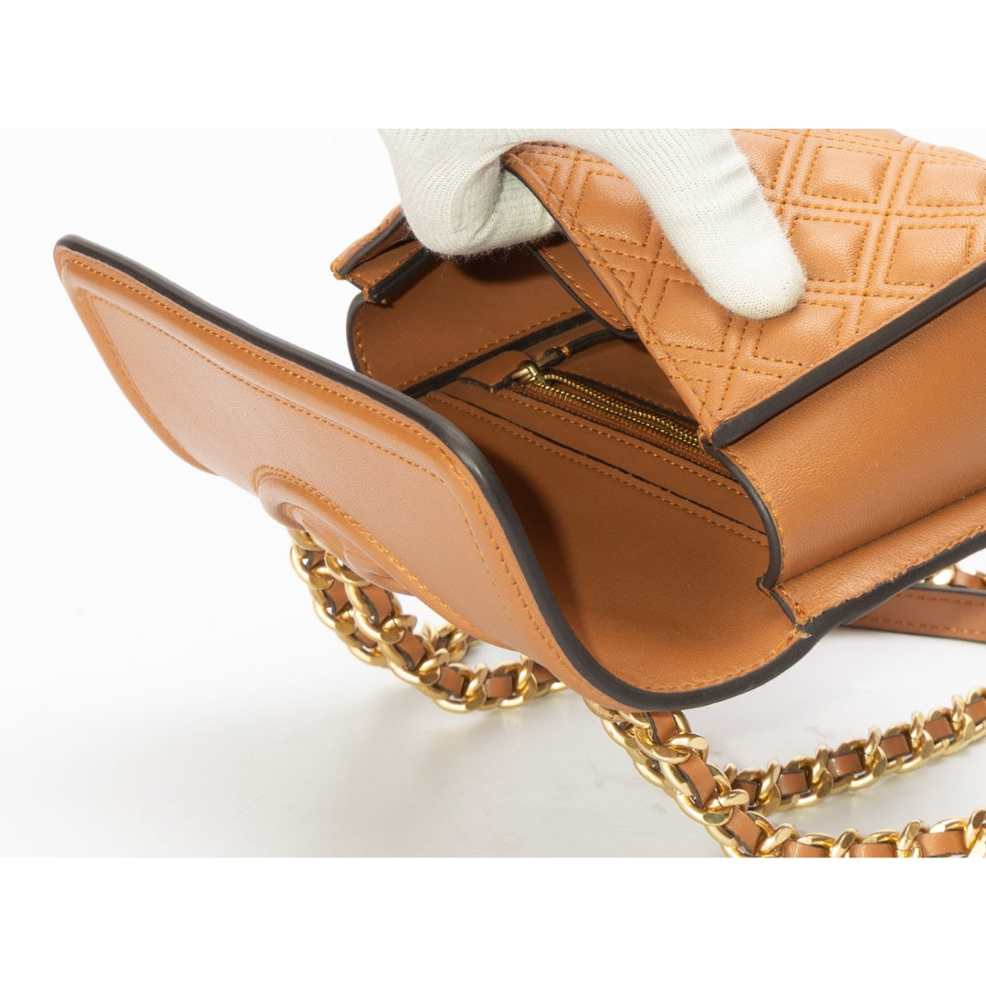 Tory Burch Fleming Brown Shoulder Bag