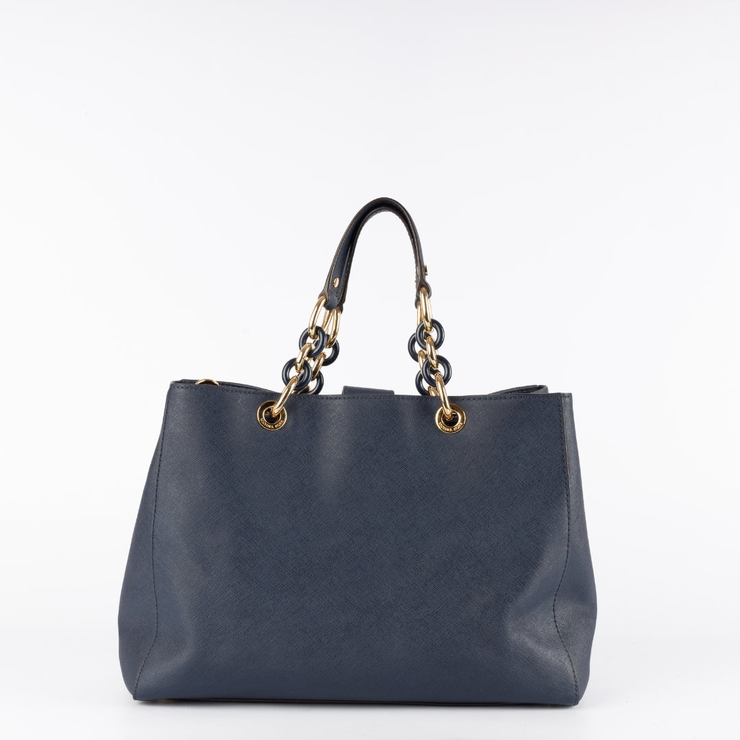 Michael Kors Saffiano Leather Medium Cynthia Tote