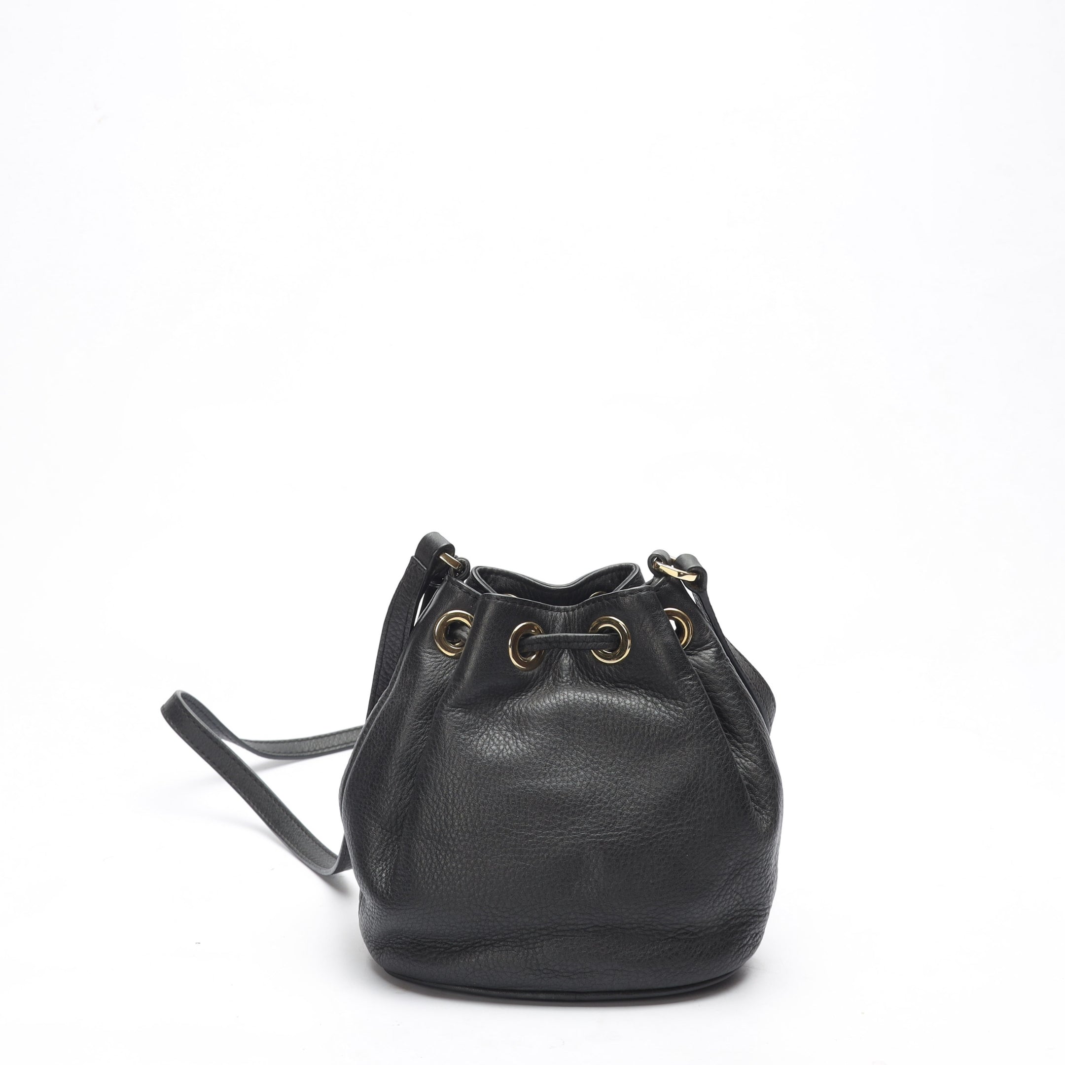 Michael Kors Jules Black Bucket Crossbody Bag