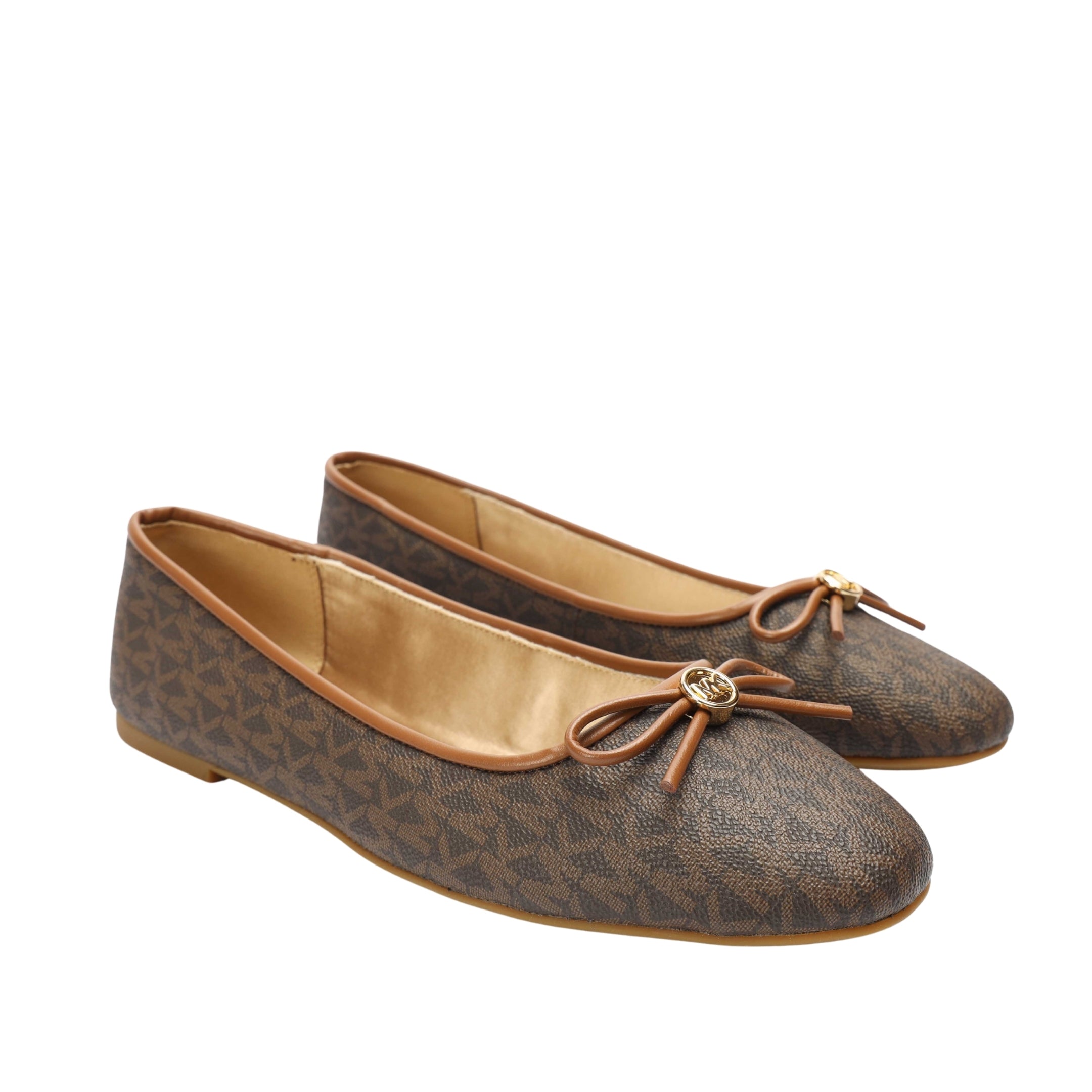 Michael Kors Savannah Signature Logo Ballet Flat
