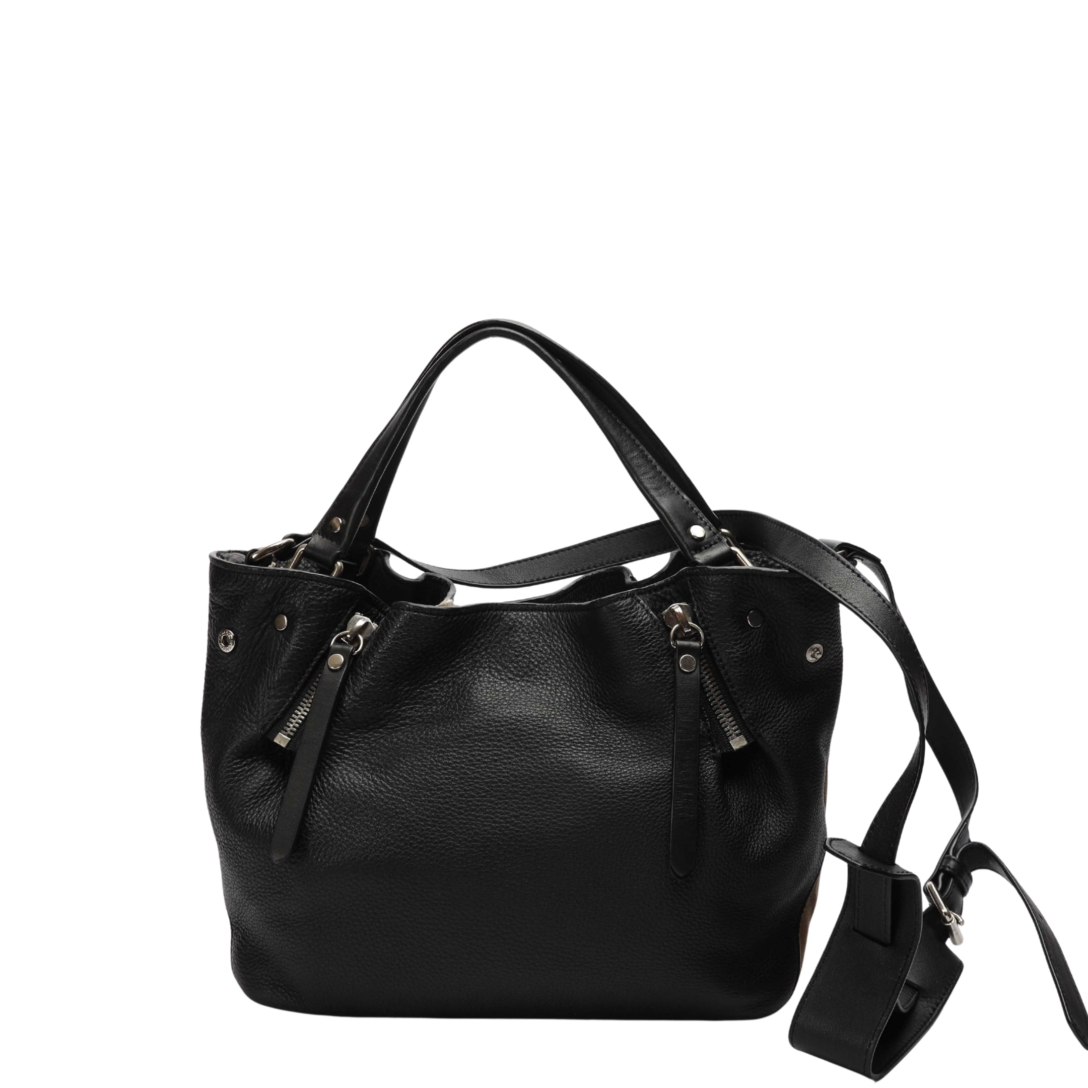 Burberry Black Top Handle Bag