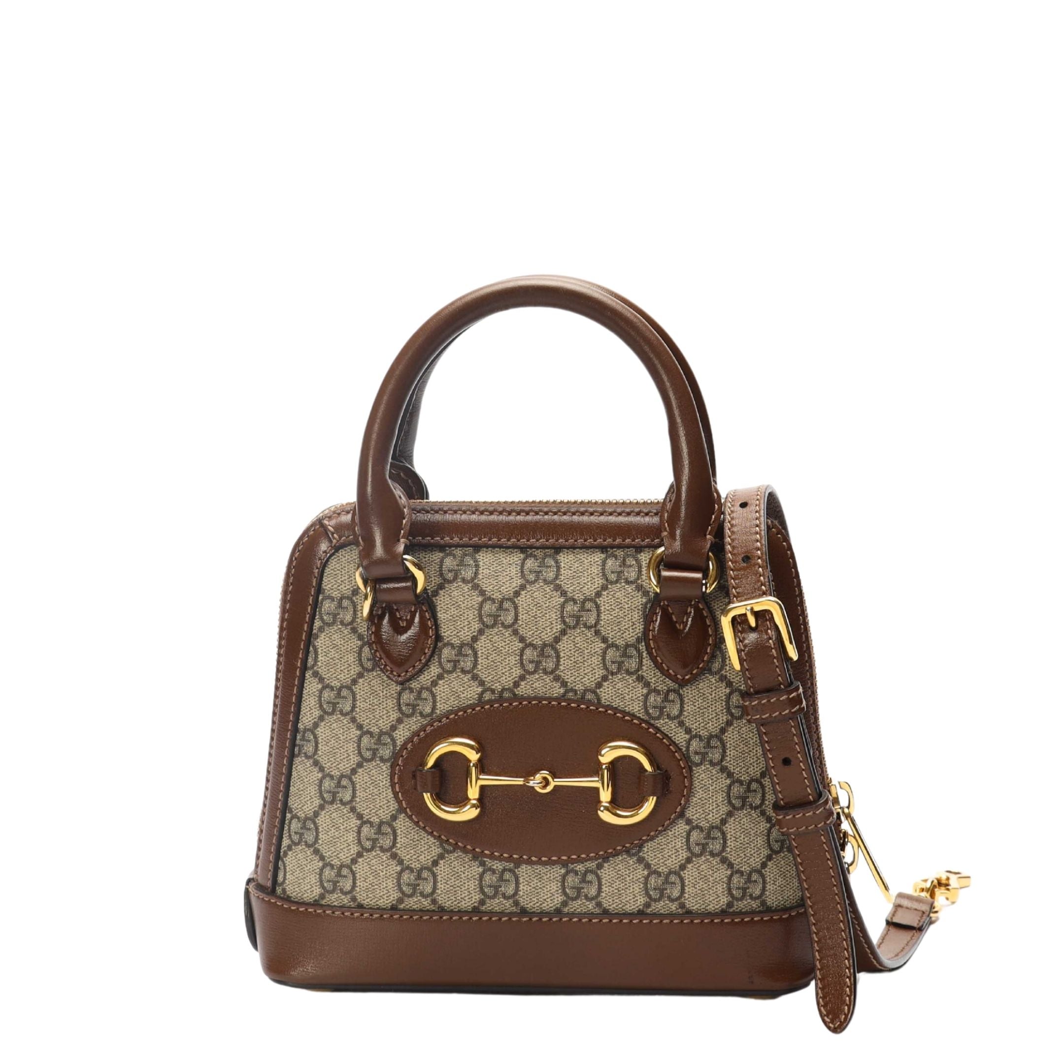 Gucci GG Supreme Mini Horsebit 1955 Crossbody Bag