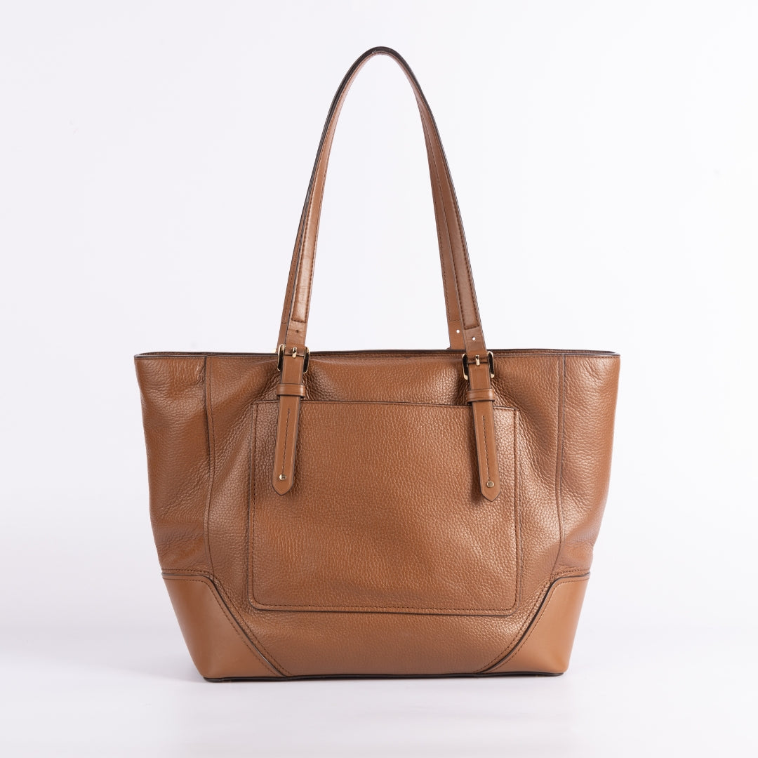 Michael Kors Aria Large Pebbled Leather Tote Bag