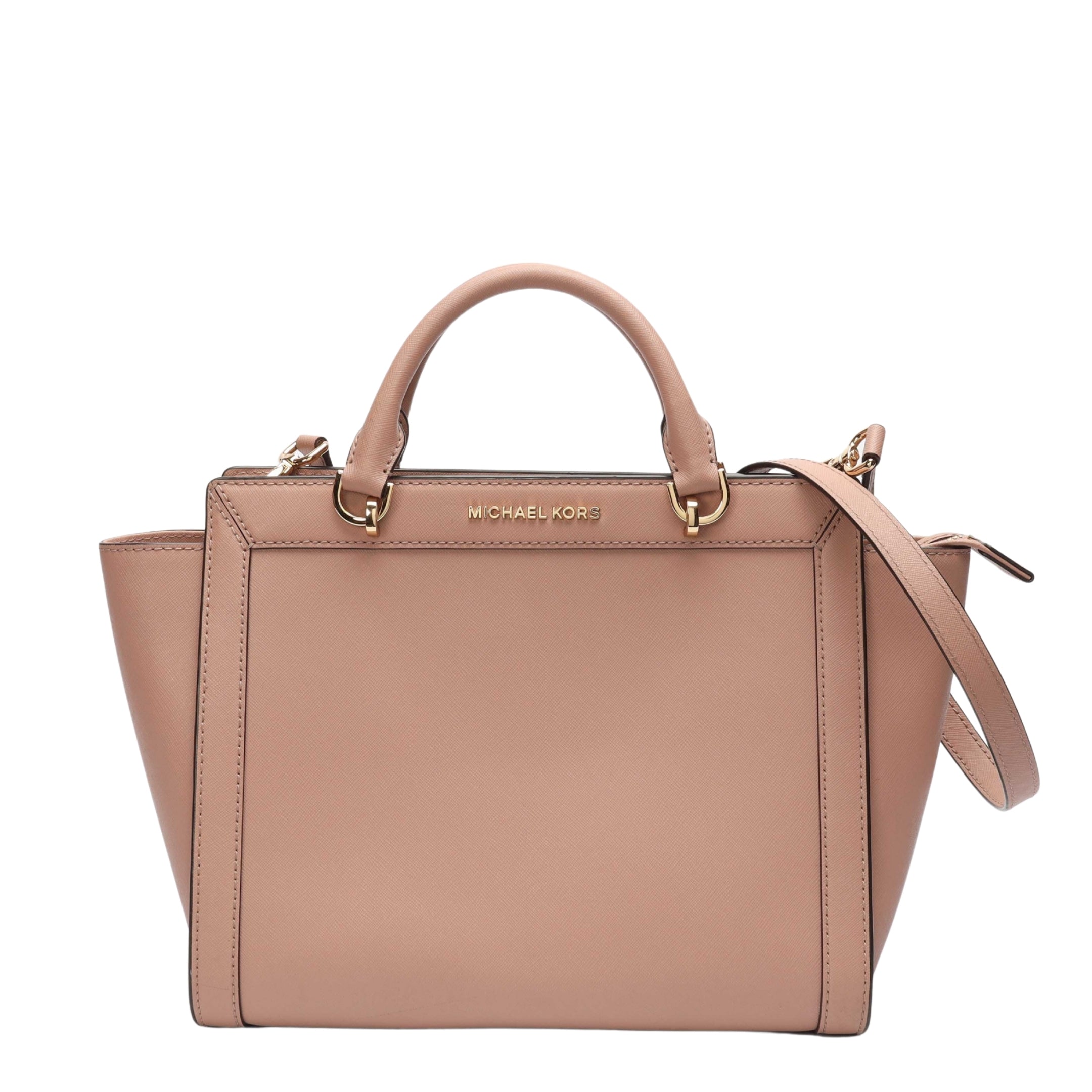 Michael Kors Brandi Pink Convertible Satchel