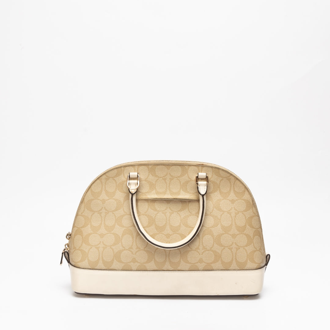 Coach Signature Canvas Sierra Satchel