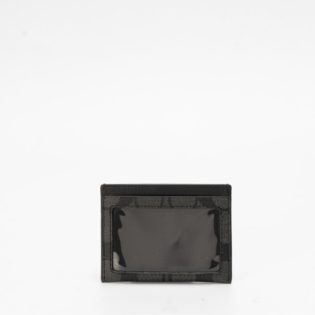 Coach Black Slim Id Card Case