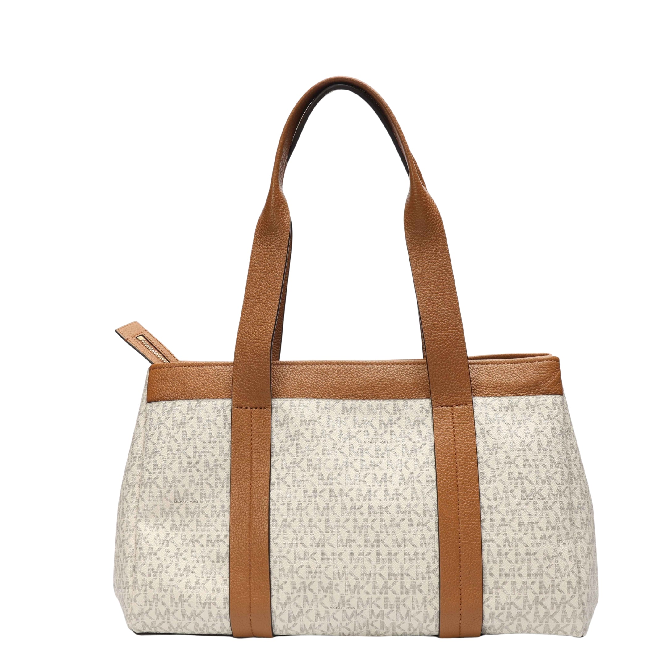 Michael Kors Vanilla Acorn Romee Large Logo Tote