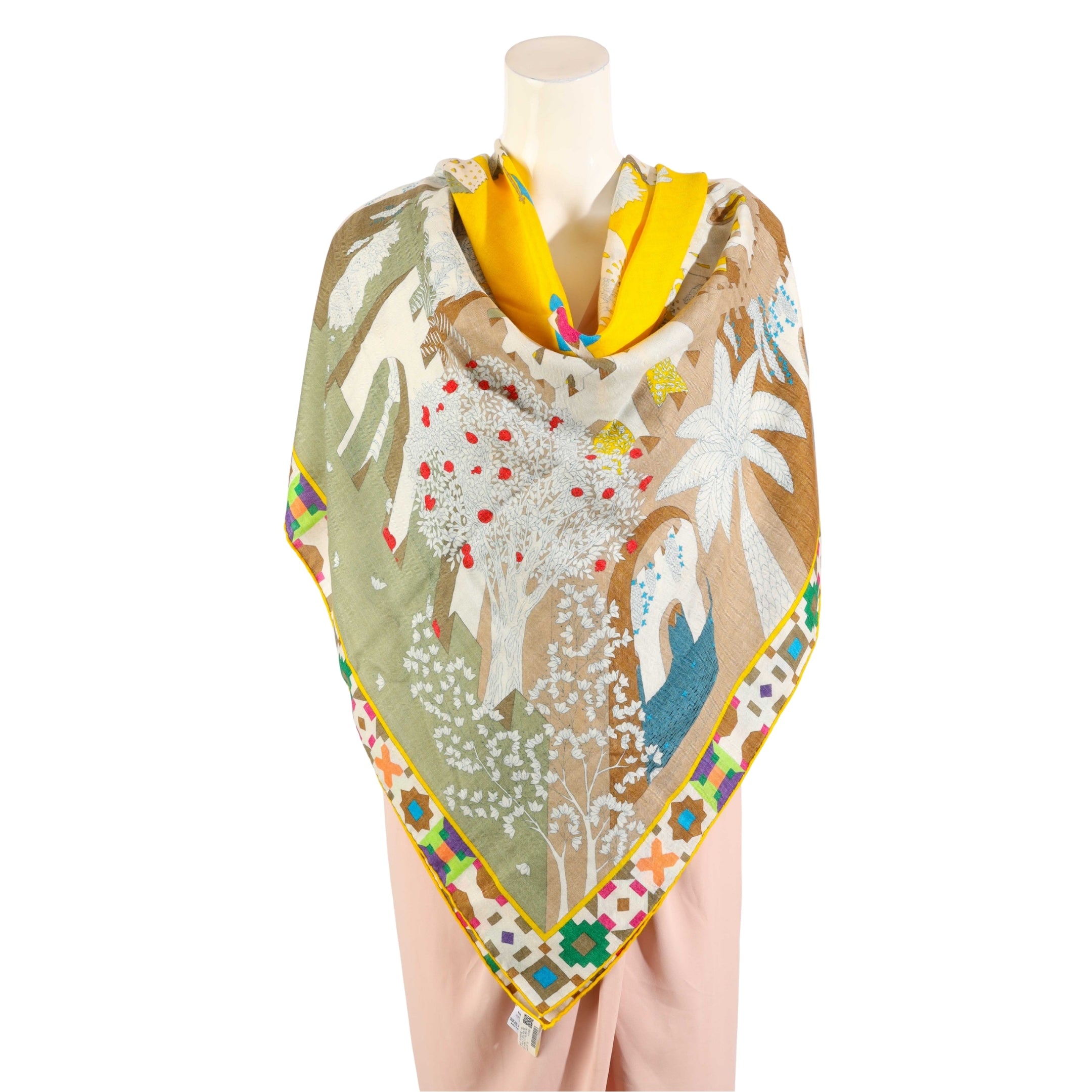 Hermes Le Palais Des Quatre Vents Scarf
