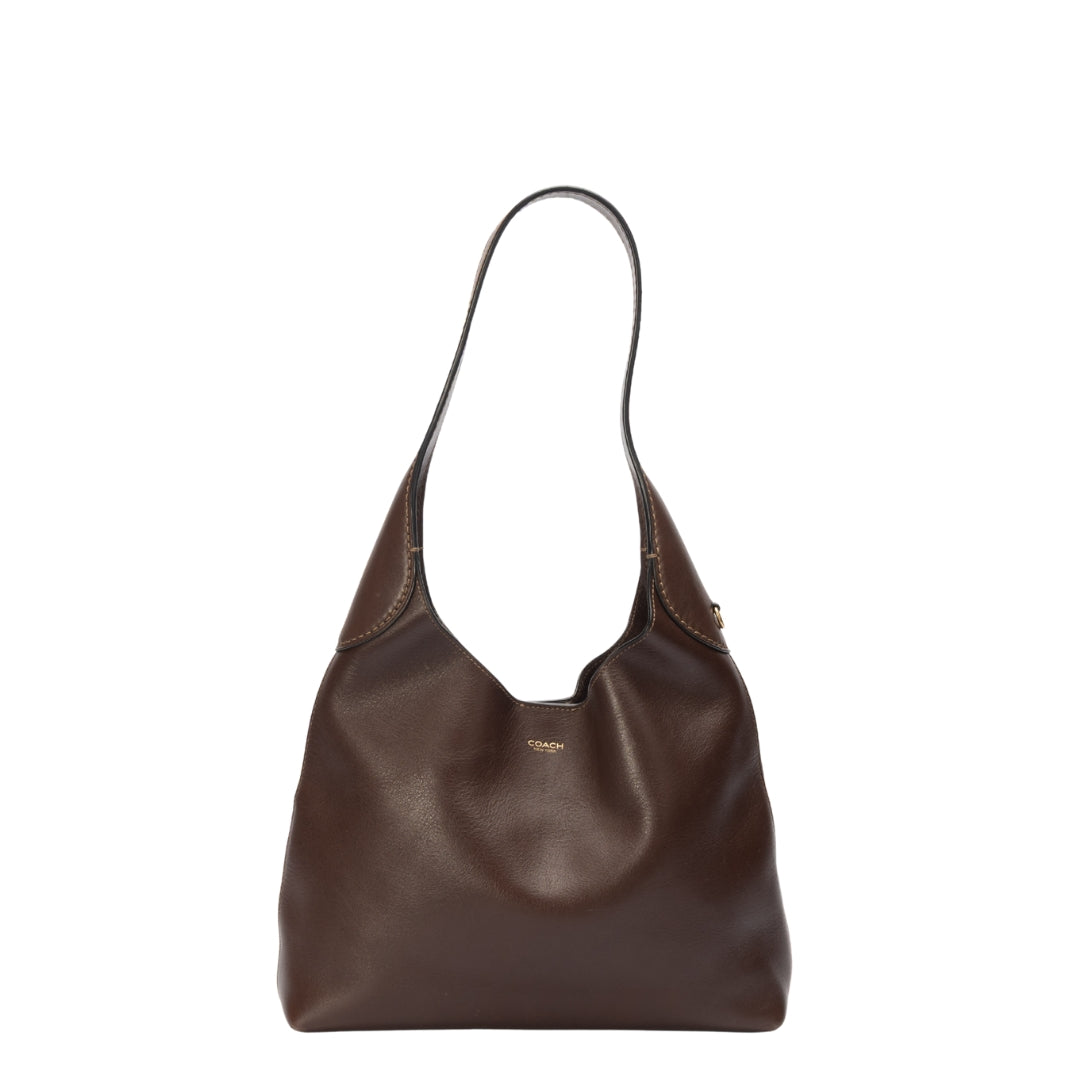 Coach Brooklyn 28 Brown Shoulder Bag