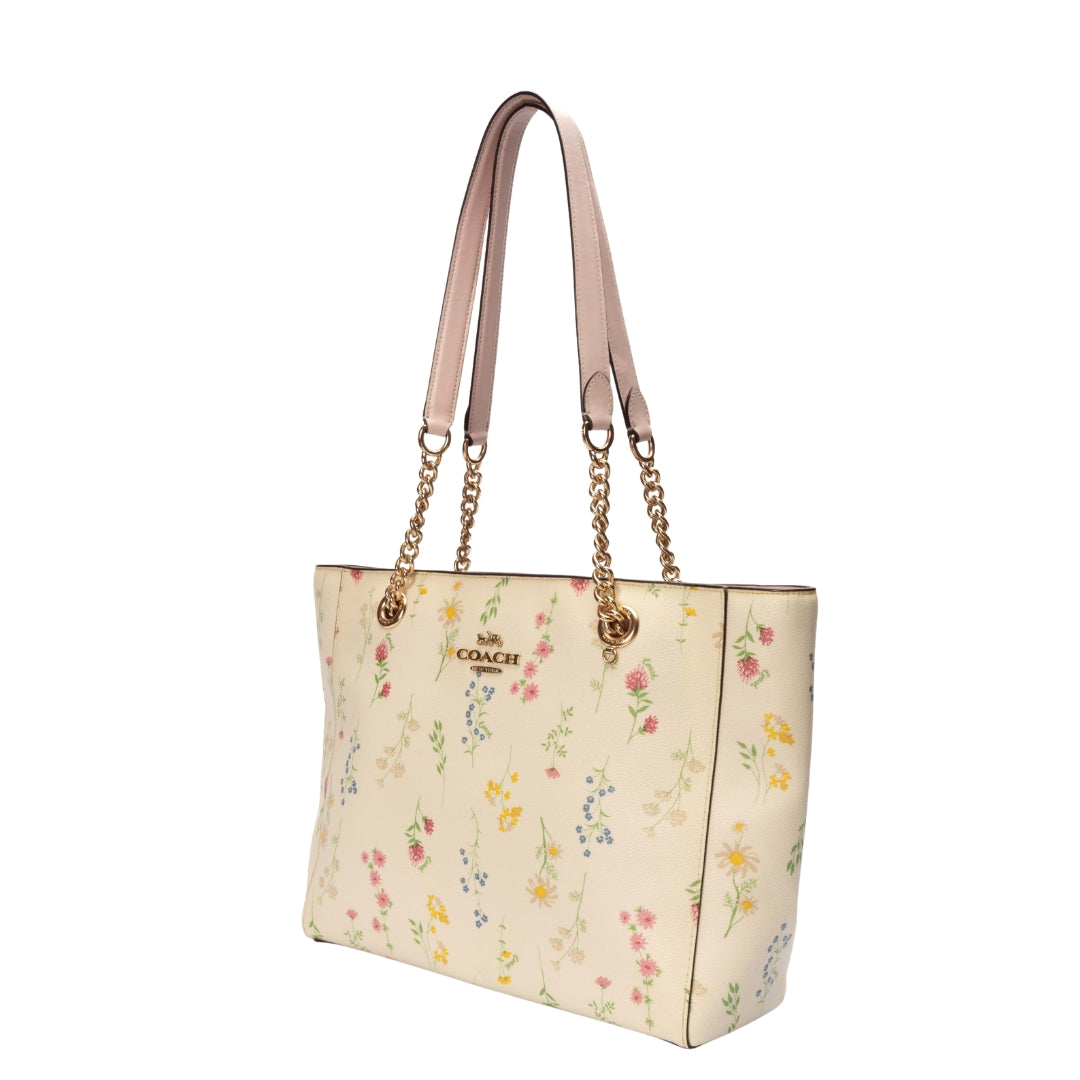 Coach Marlie Wildflower Print Tote