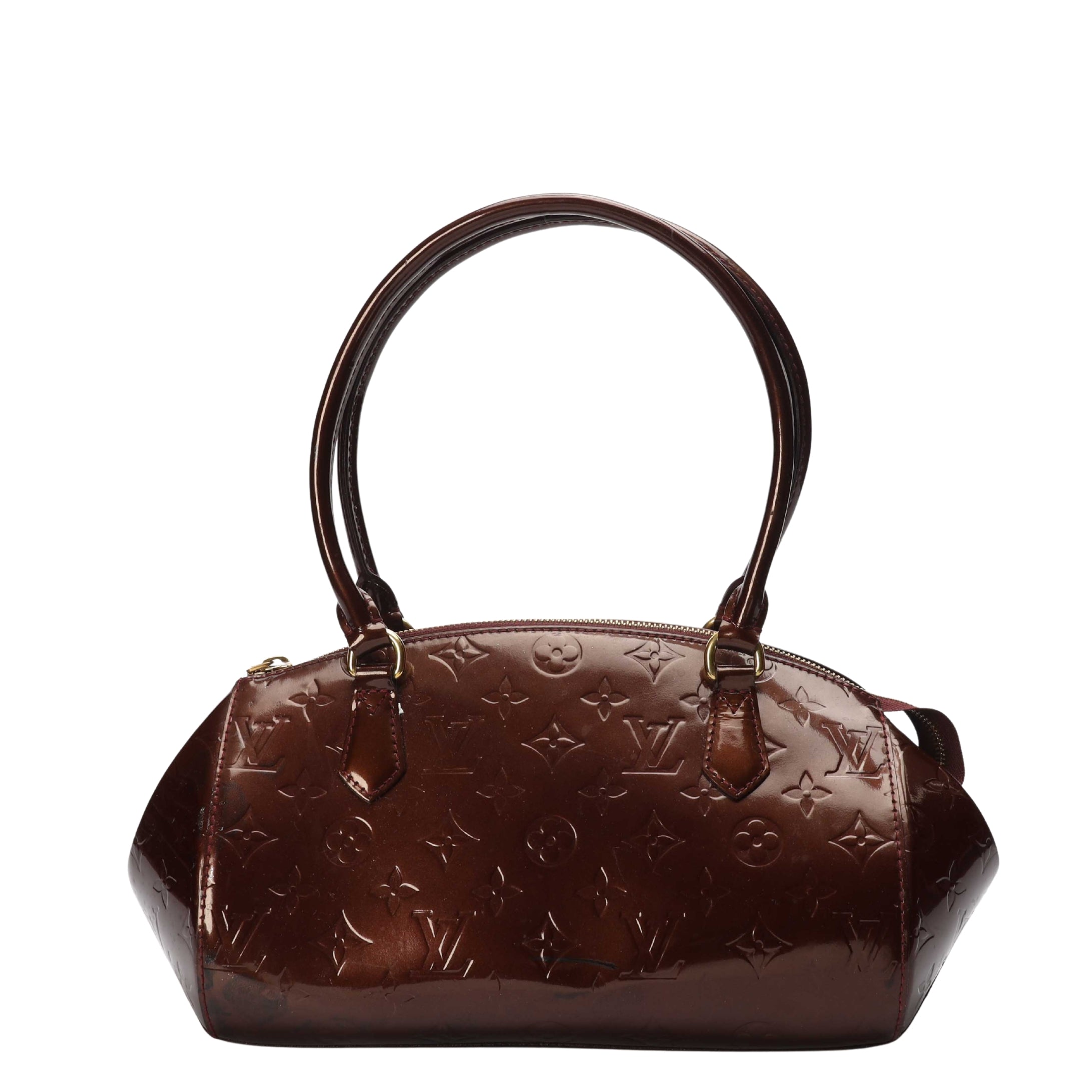 Louis Vuitton Rouge Monogram Vernis Sherwood PM Bag