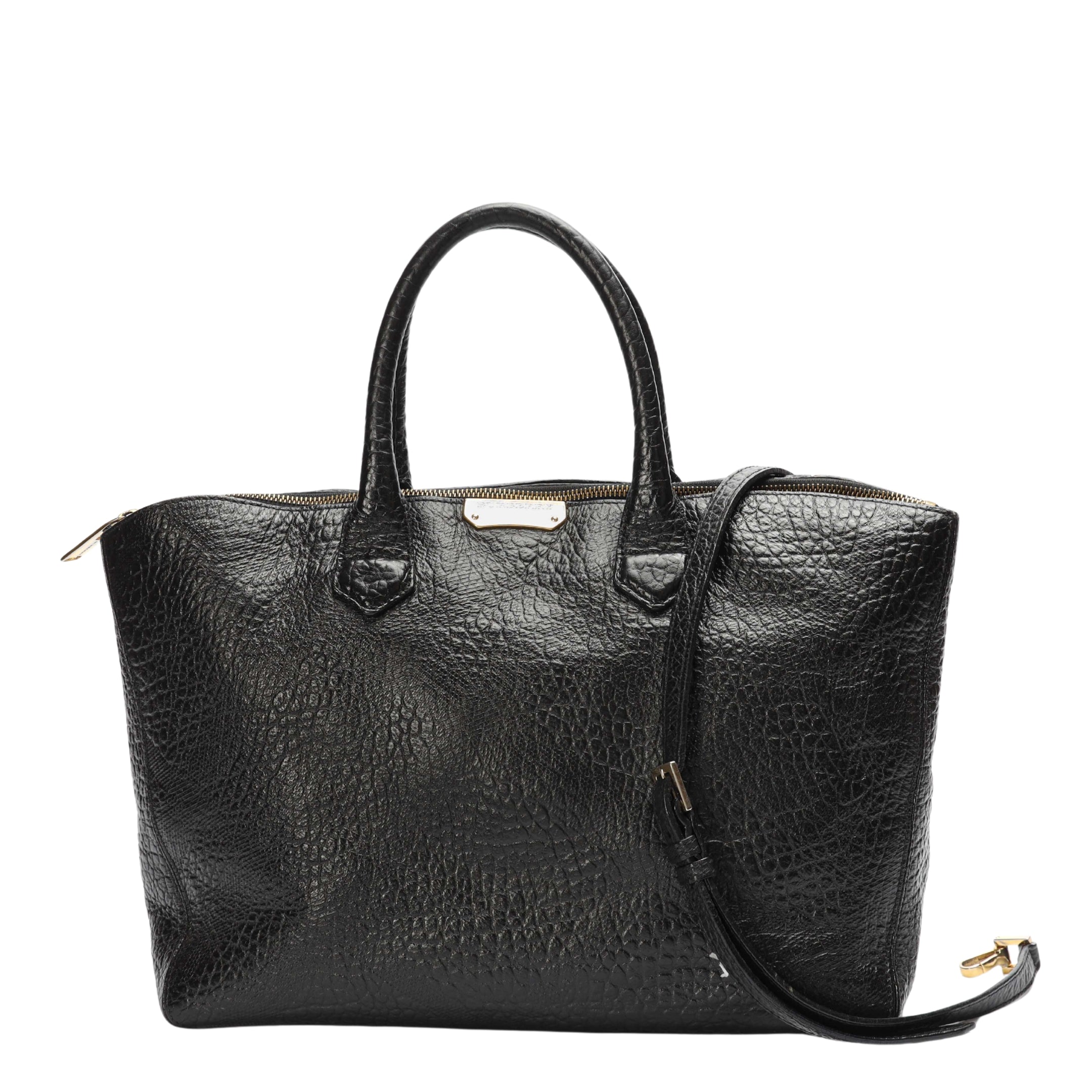 Burberry Black Dewsbury Convertible Tote