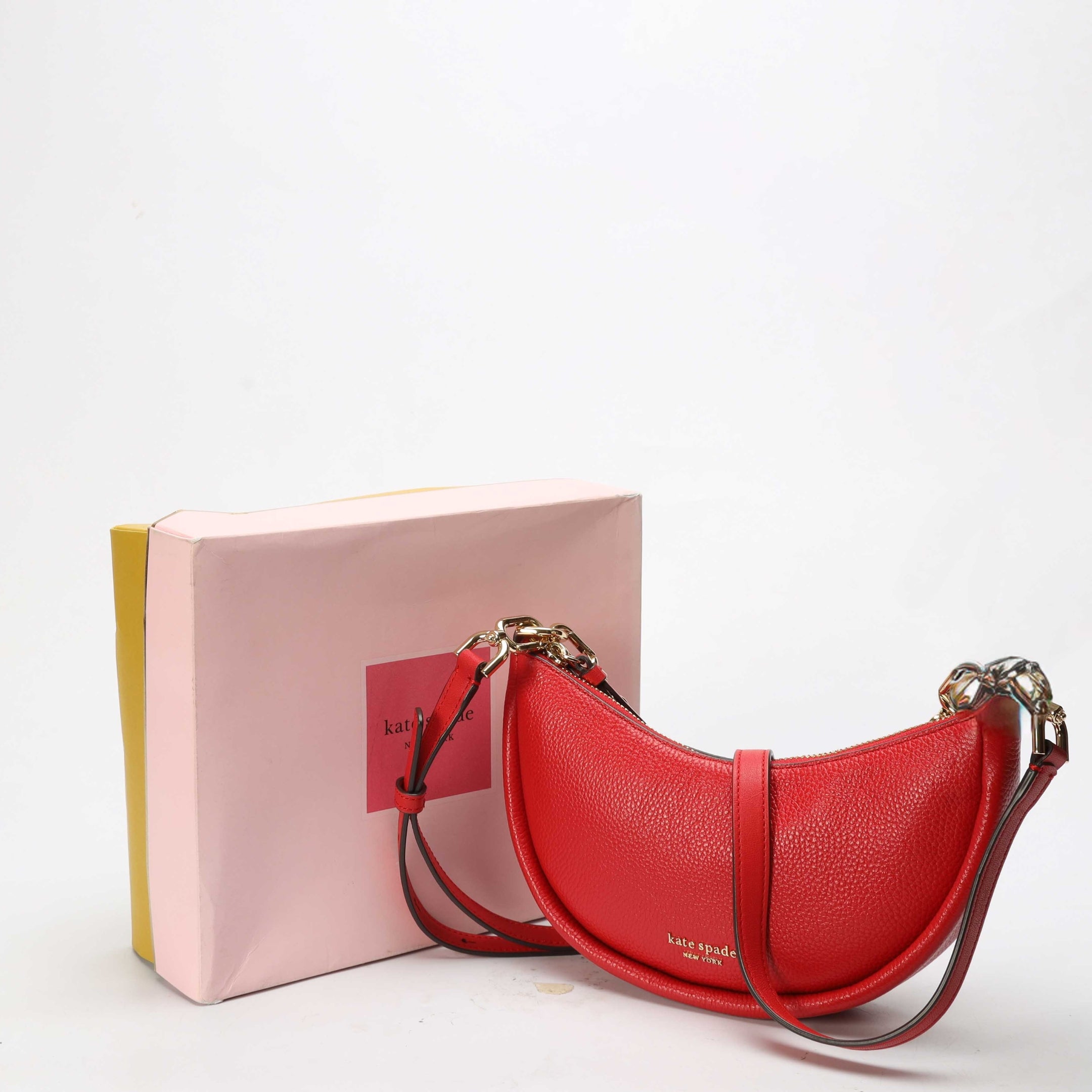 Kate Spade Red Smile Small Crossbody Bag