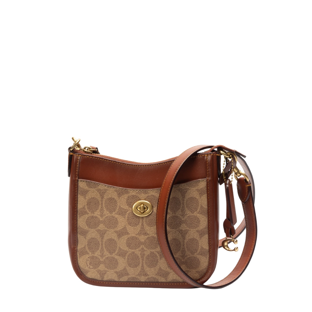 Coach Chaise 19 Signature Canvas Crossbody Bag