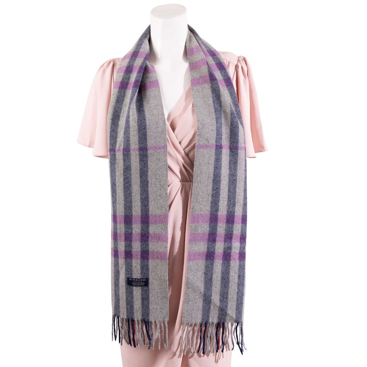 Burberry Classic Check Cashmere Scarf