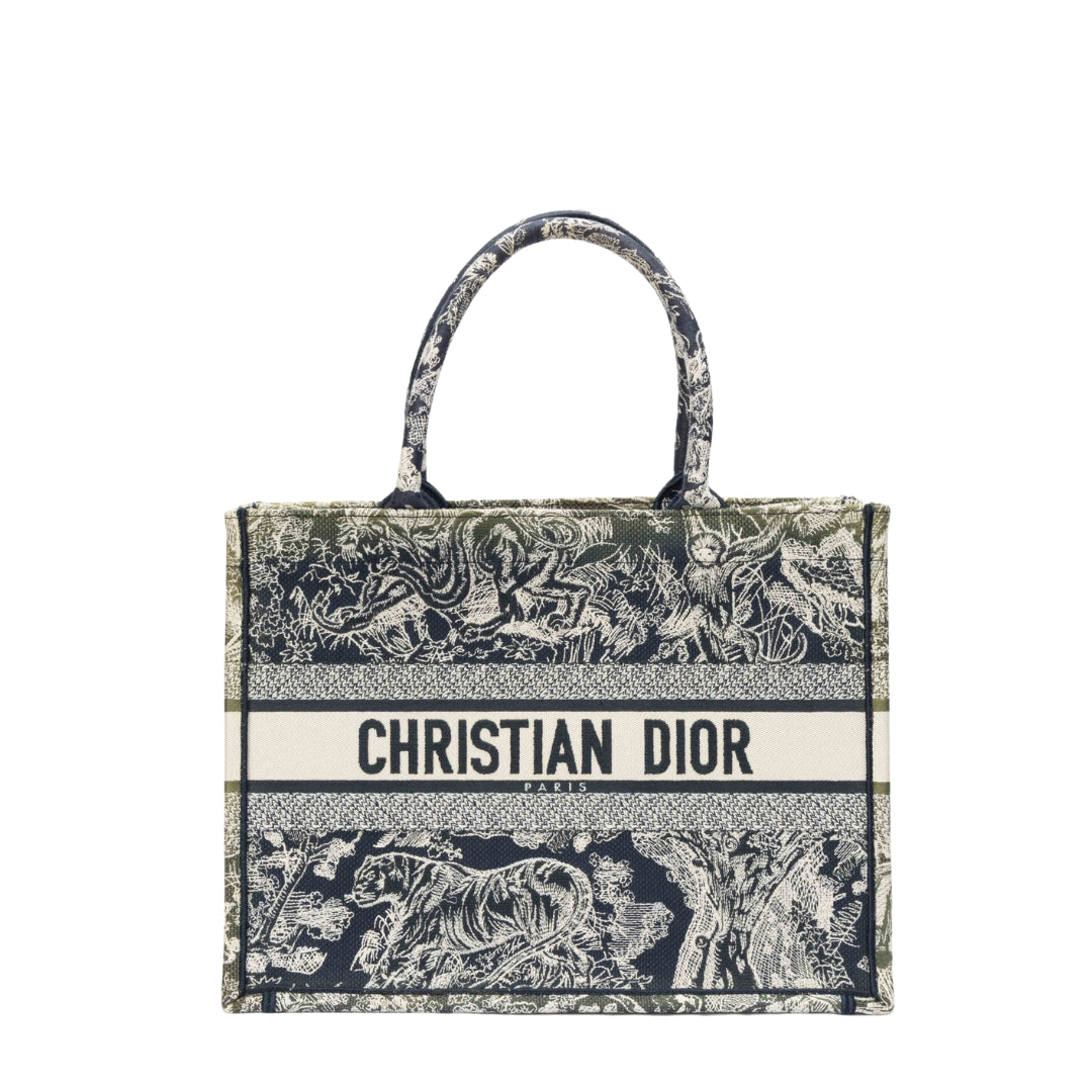 Dior Large Reverse Embroidery Book Tote