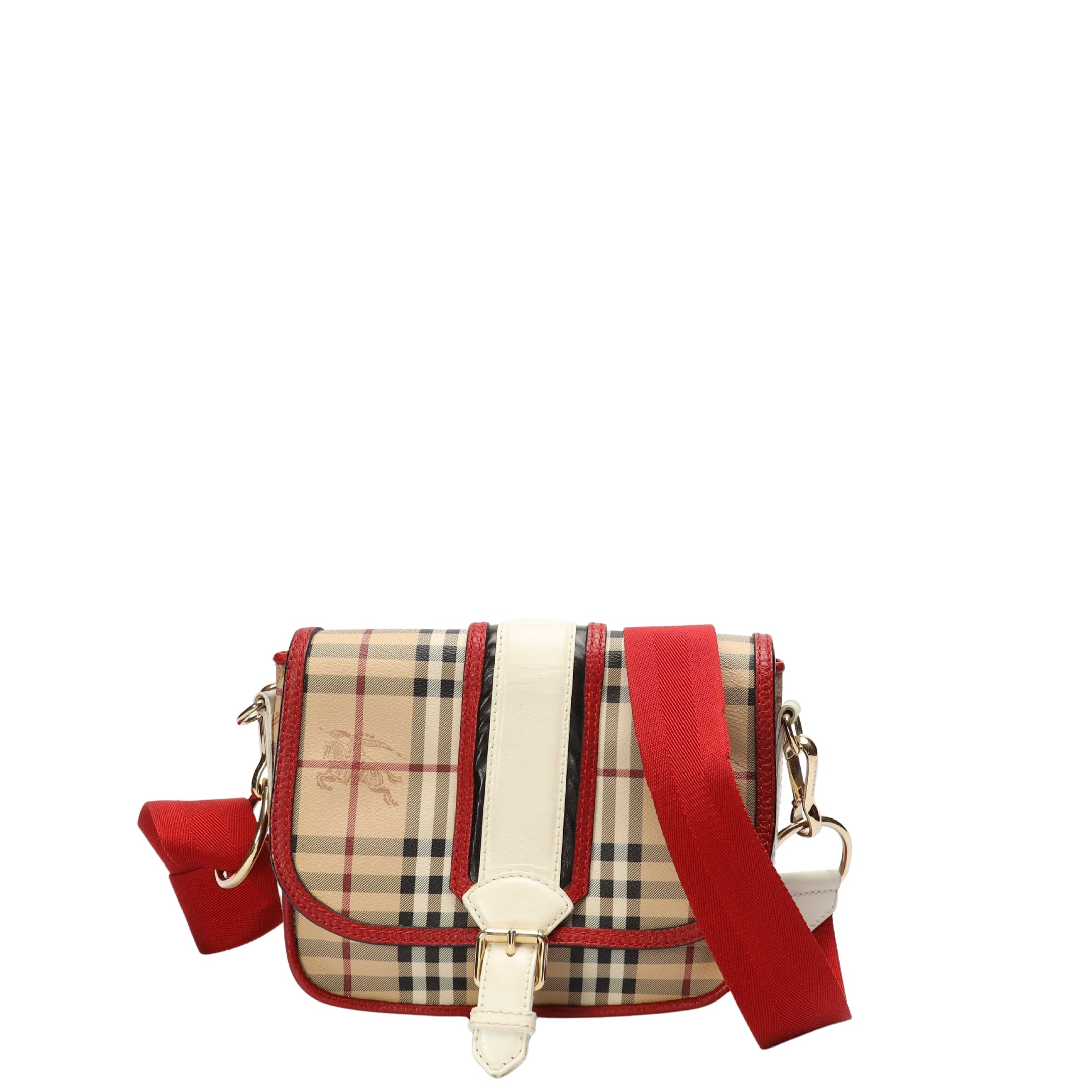 Burberry Haymarket Check Crossbody Bag