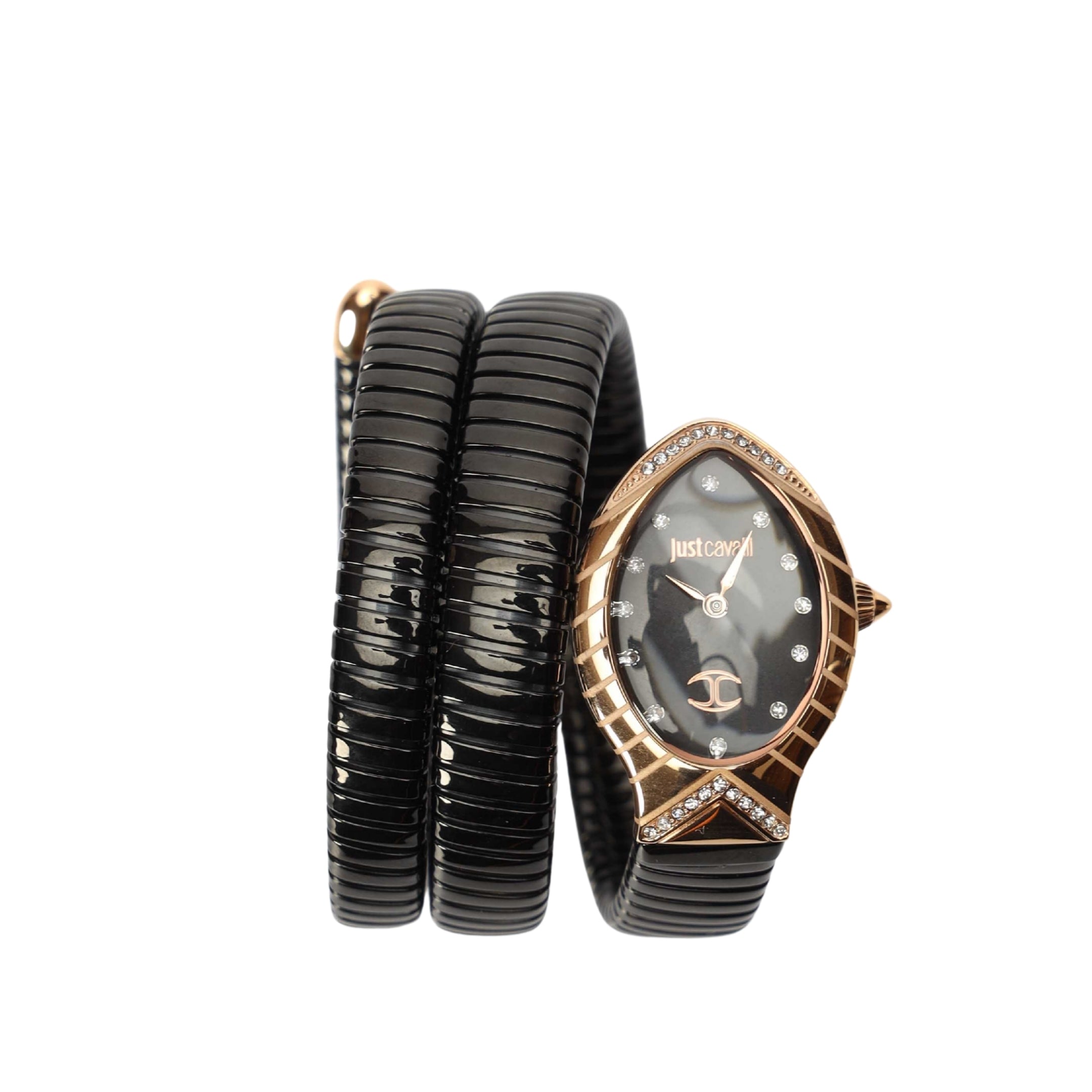 Just Cavalli Black Classico Analogue Watch